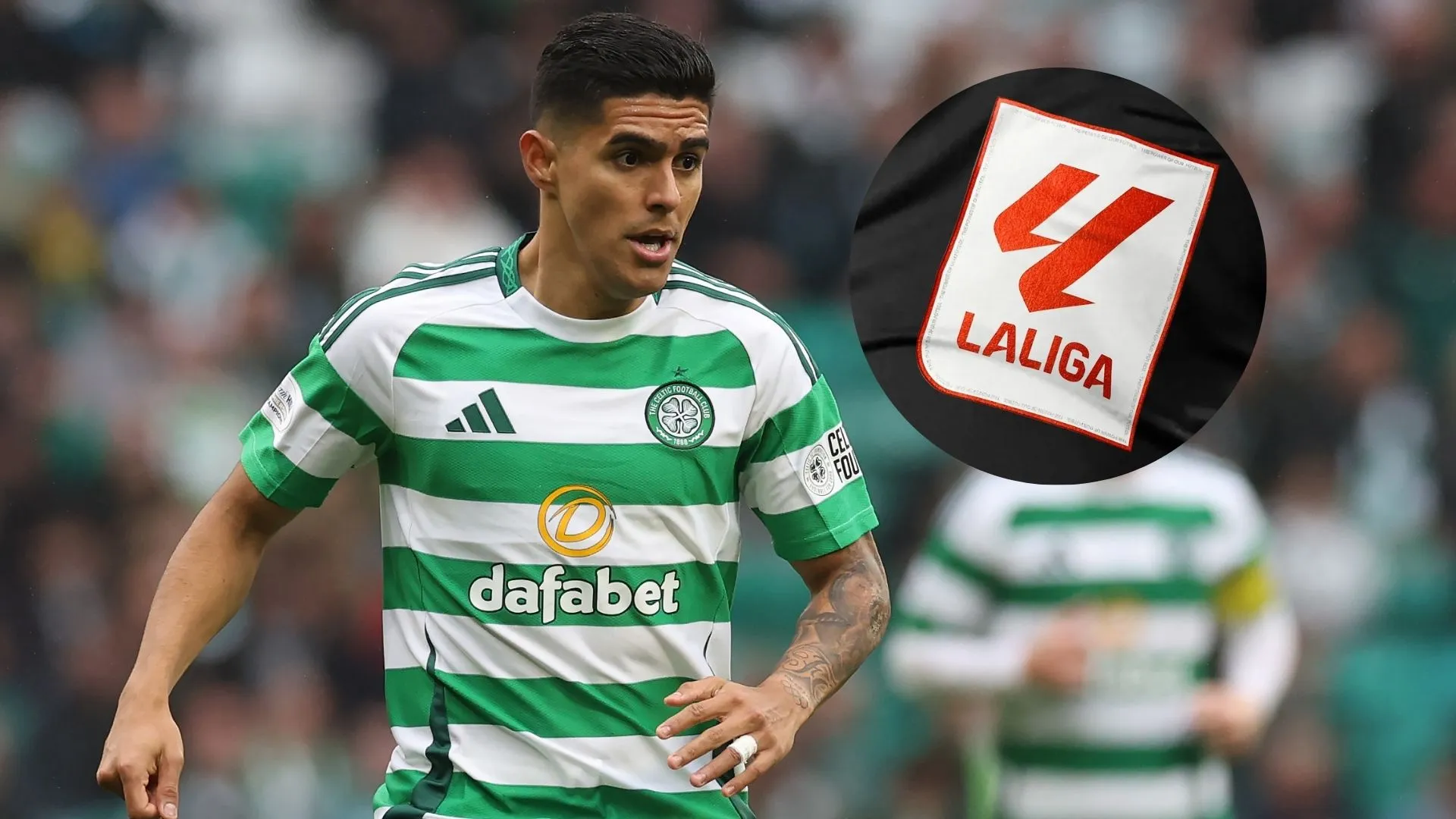 Luis Palma con Celtic.