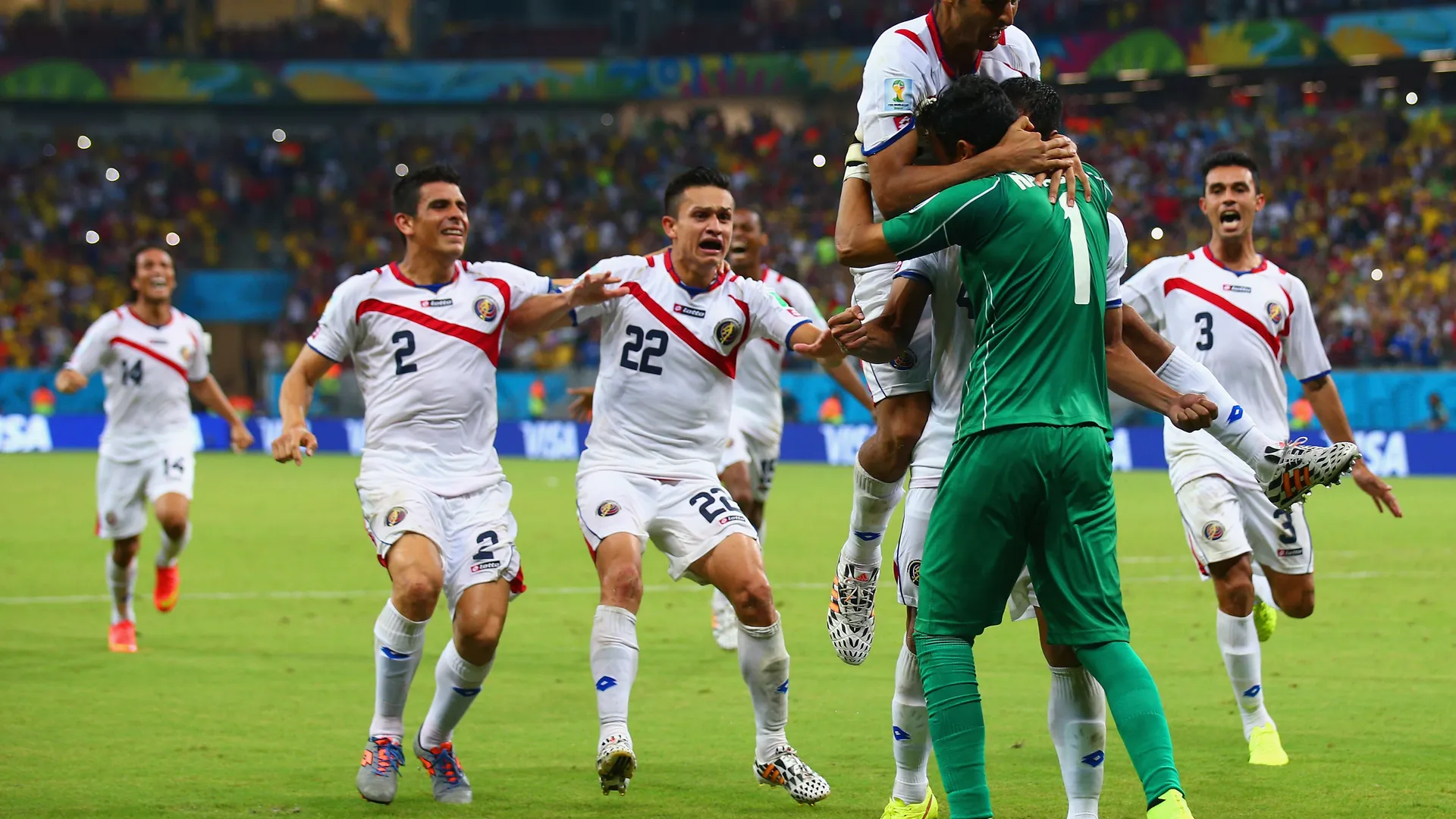 Costa Rica v Greece: Round of 16 - 2014 FIFA World Cup Brazil