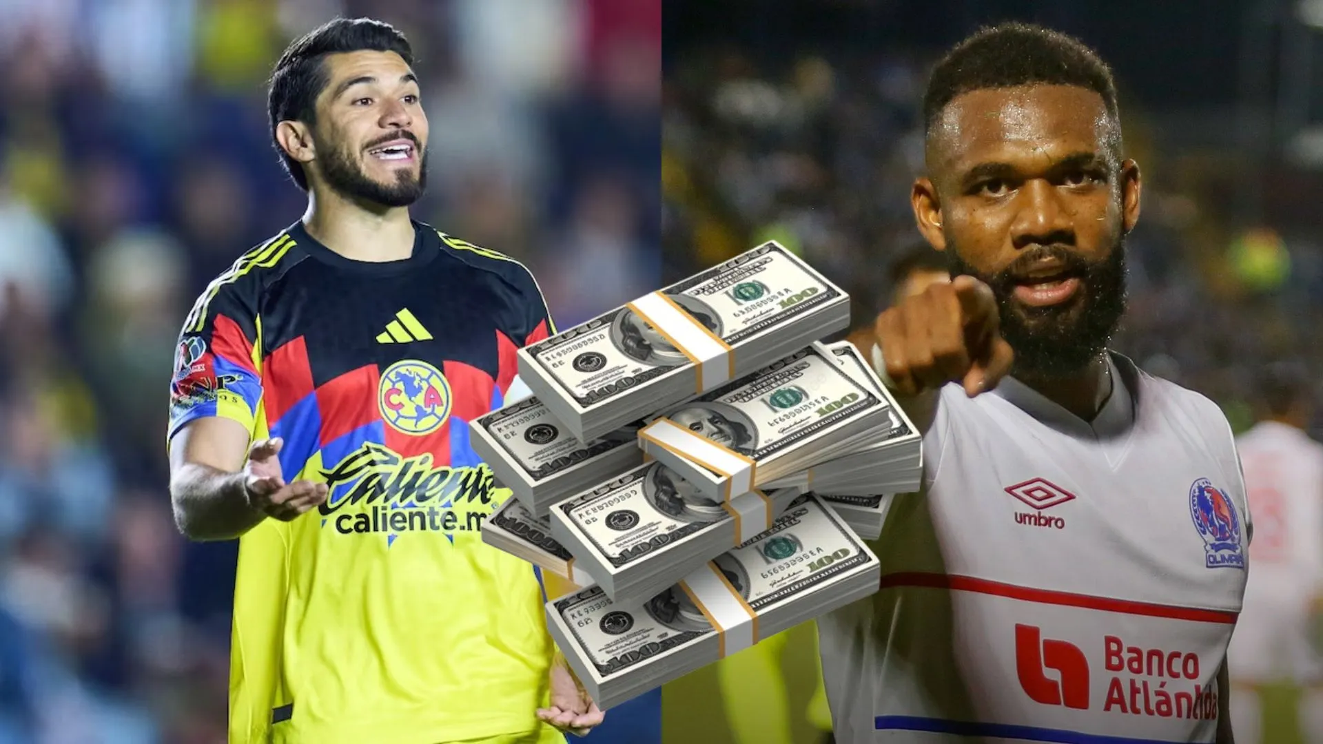 Mientras Henry Martín gana 4 millones de dólares en el América, este es el salario de Jorge Benguché para concretar la remontada con Olimpia
