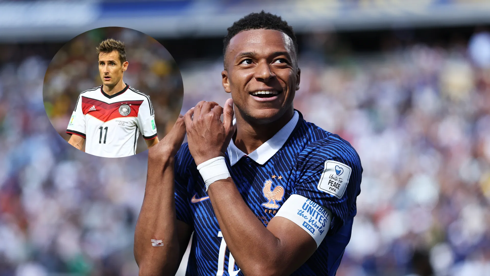 Mundial 2026: ¿A cuántos goles está Kylian Mbappé del récord de Miroslav Klose?