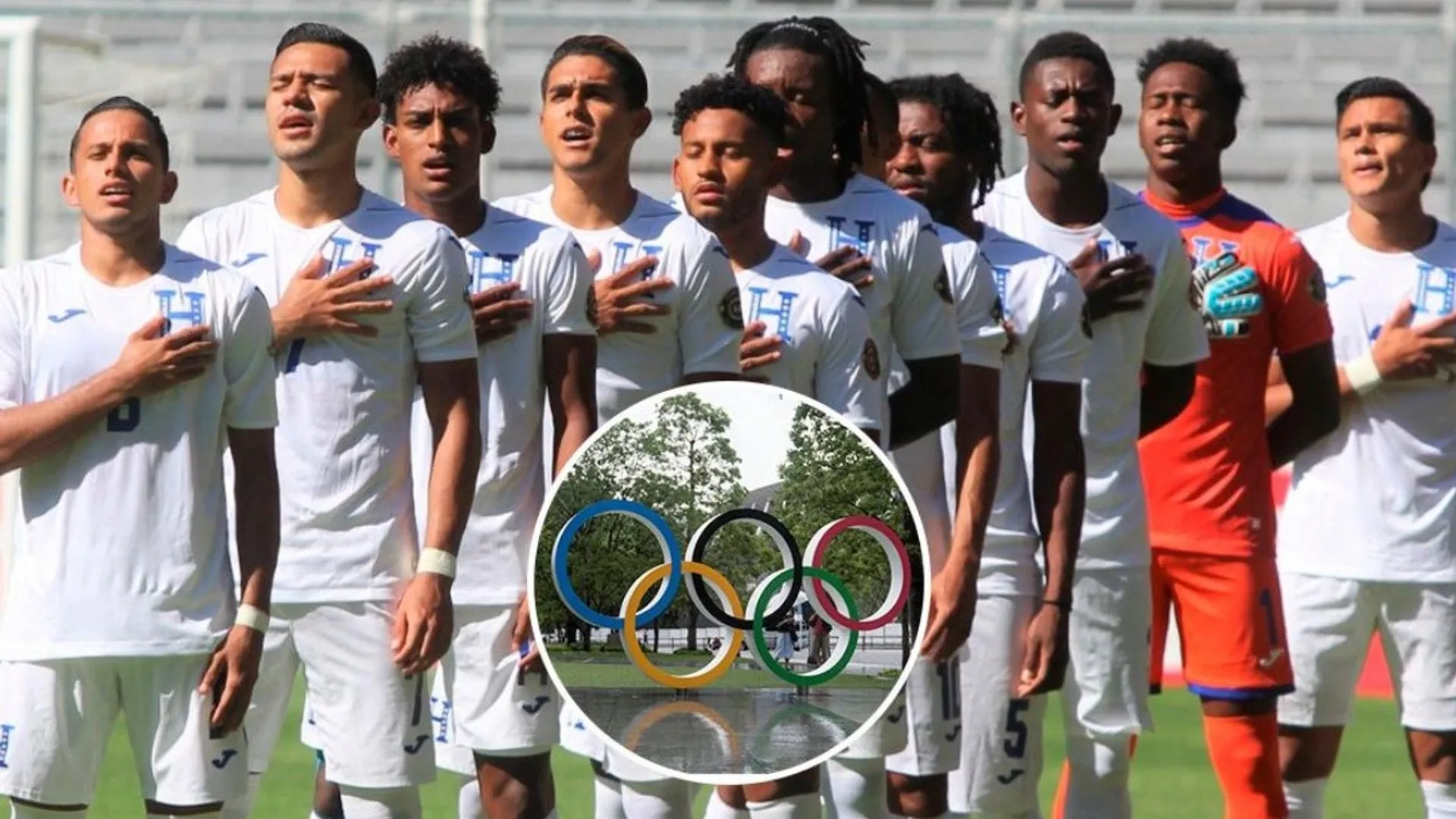 El grupo de Honduras en los Juegos Olímpicos de Tokio 2020