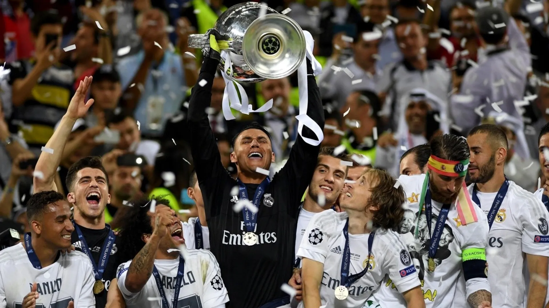 Fotos: la historia gloriosa de Keylor Navas con Real Madrid