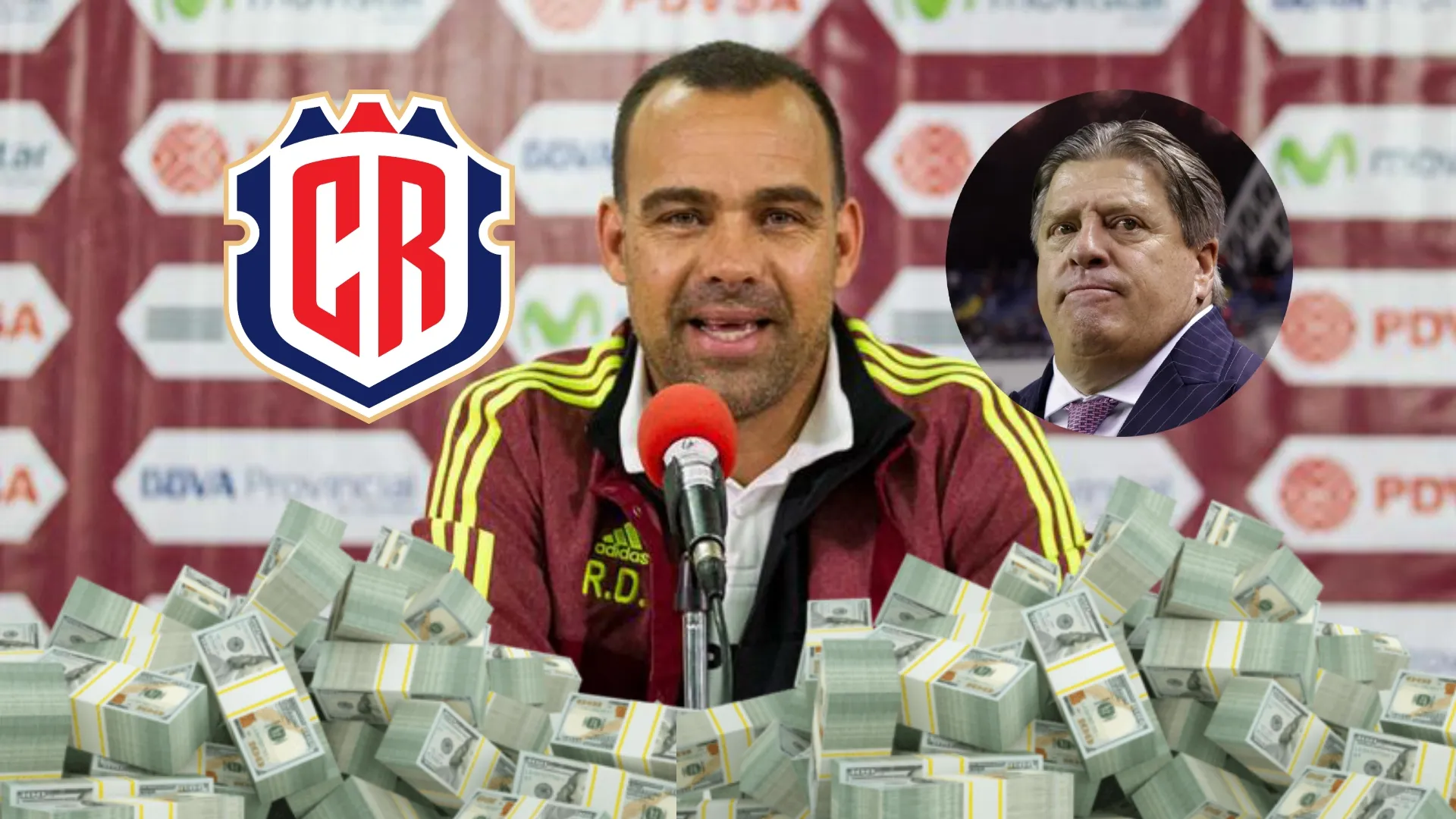 Dudamel podría dirigir a Costa Rica: este era el salario del DT en Venezuela, muy por encima que el del Piojo Herrera en la Sele