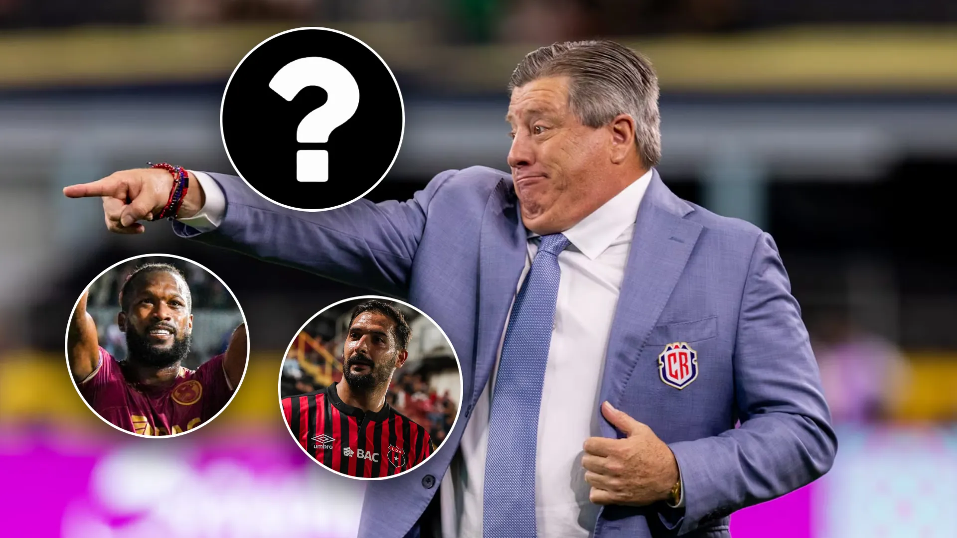 Celso Borges, Kendall Waston y dos nombres nuevos: Piojo Herrera prepara una convocatoria que sorprenderá a toda Costa Rica