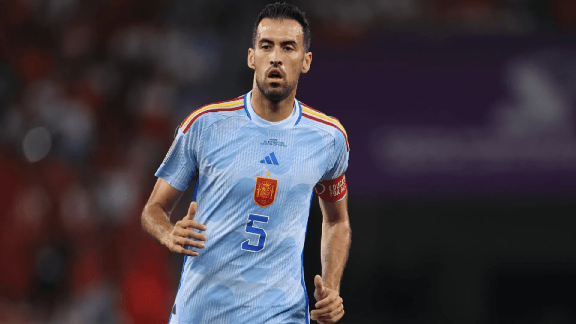 Sergio Busquets anuncia su retiro de la Selección de España tras Qatar 2022