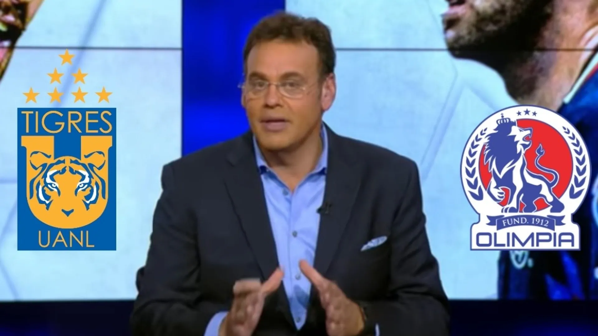 David Faitelson calienta la previa del Olimpia - Tigres por semifinal de Concachampions