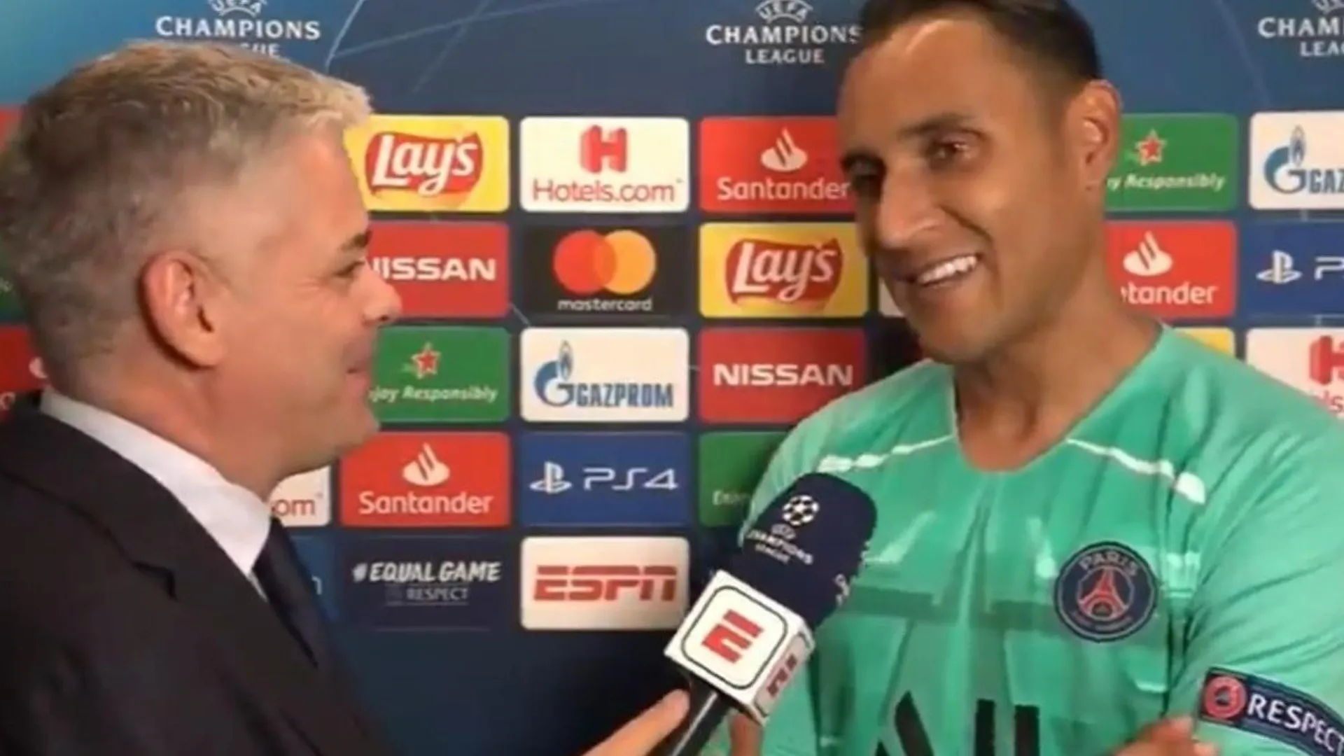 Keylor Navas cuenta lo que sintió al enfrentar a Real Madrid