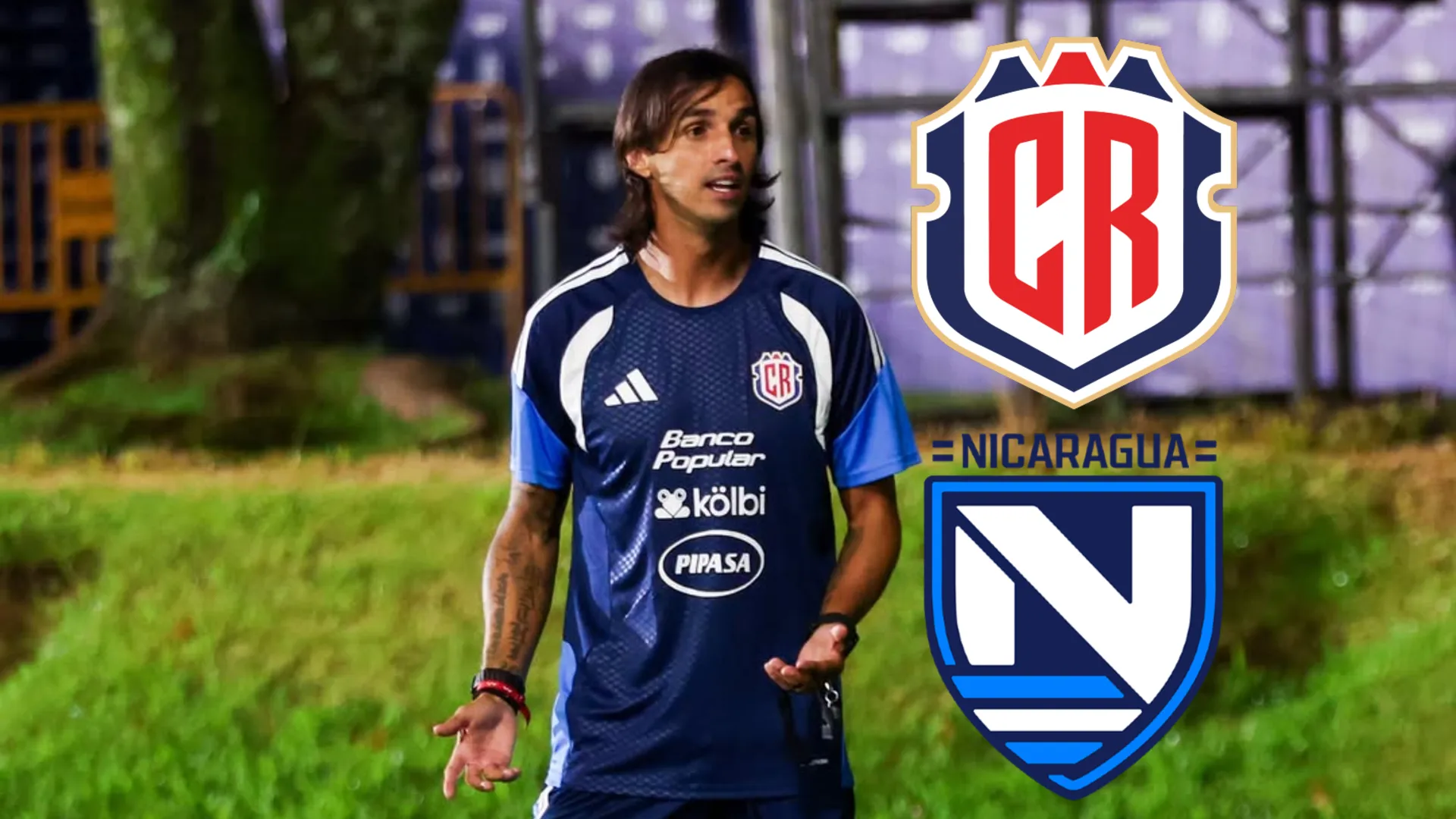 Bryan Ruiz debuta como DT de Costa Rica.