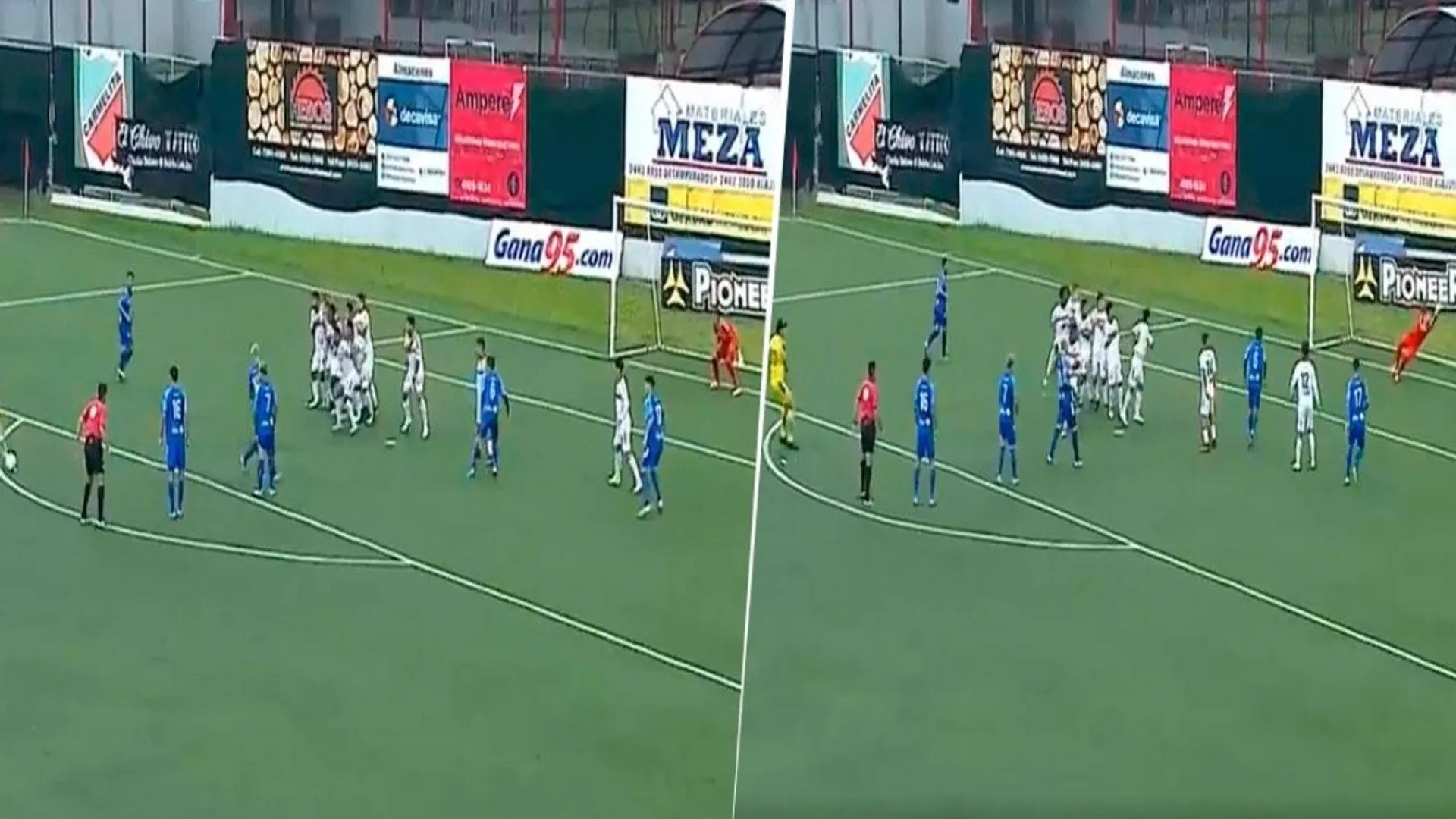 Viral: el golazo de un arquero tico que está dando la vuelta al mundo