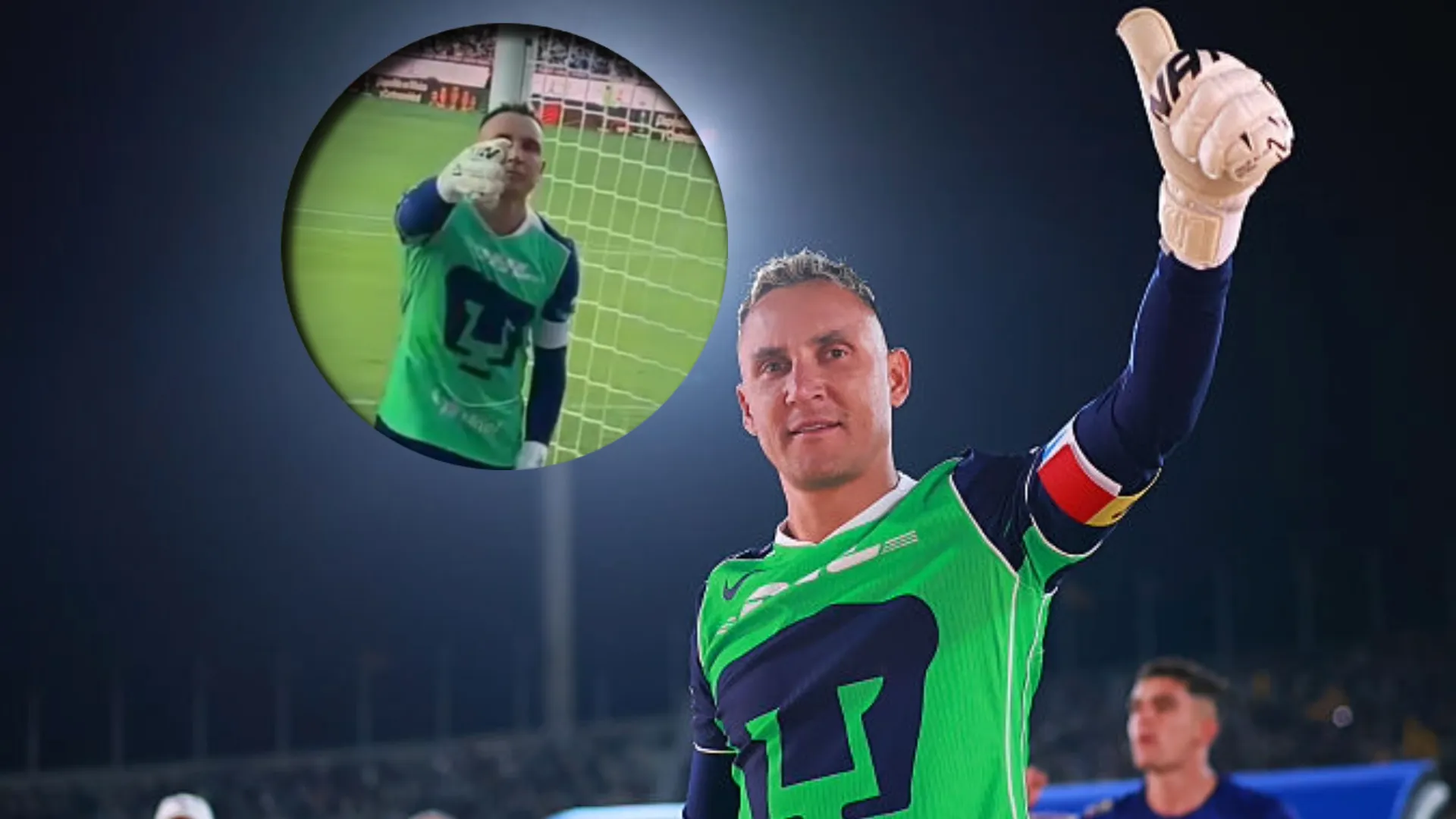 No se vio en TV: Keylor Navas hizo realidad el sueño de un fanático de Pumas en medio de la victoria ante Pachuca