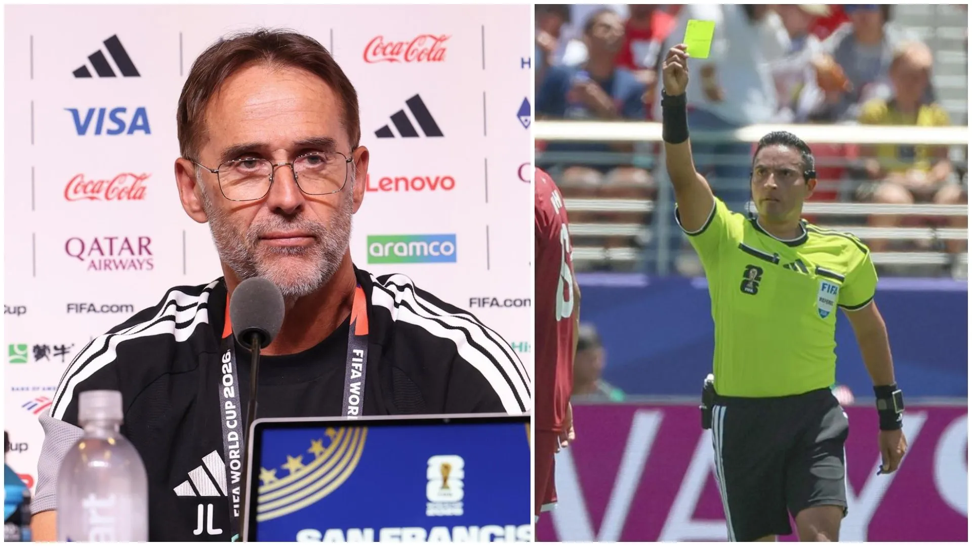 "Dudoso": la crítica que lanzó el DT de Qatar Julen Lopetegui y que expone Said Martínez en el Mundial 2026