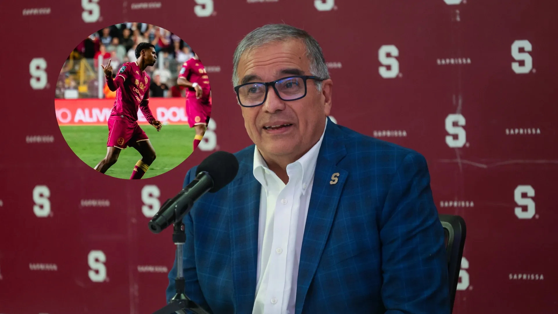 Roberto Artavia liquidó a Gerald Taylor por su insólita expulsión ante Herediano con una indirecta que respalda todo Saprissa