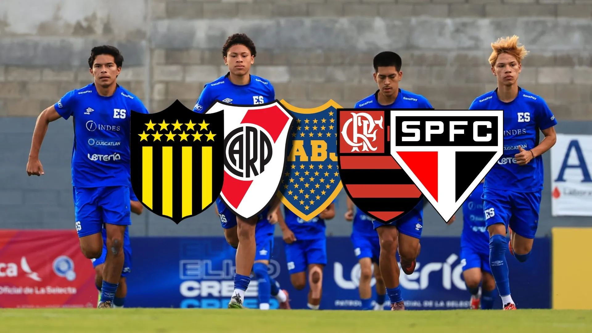 Juvenil de El Salvador fichó con gigante sudamericano.