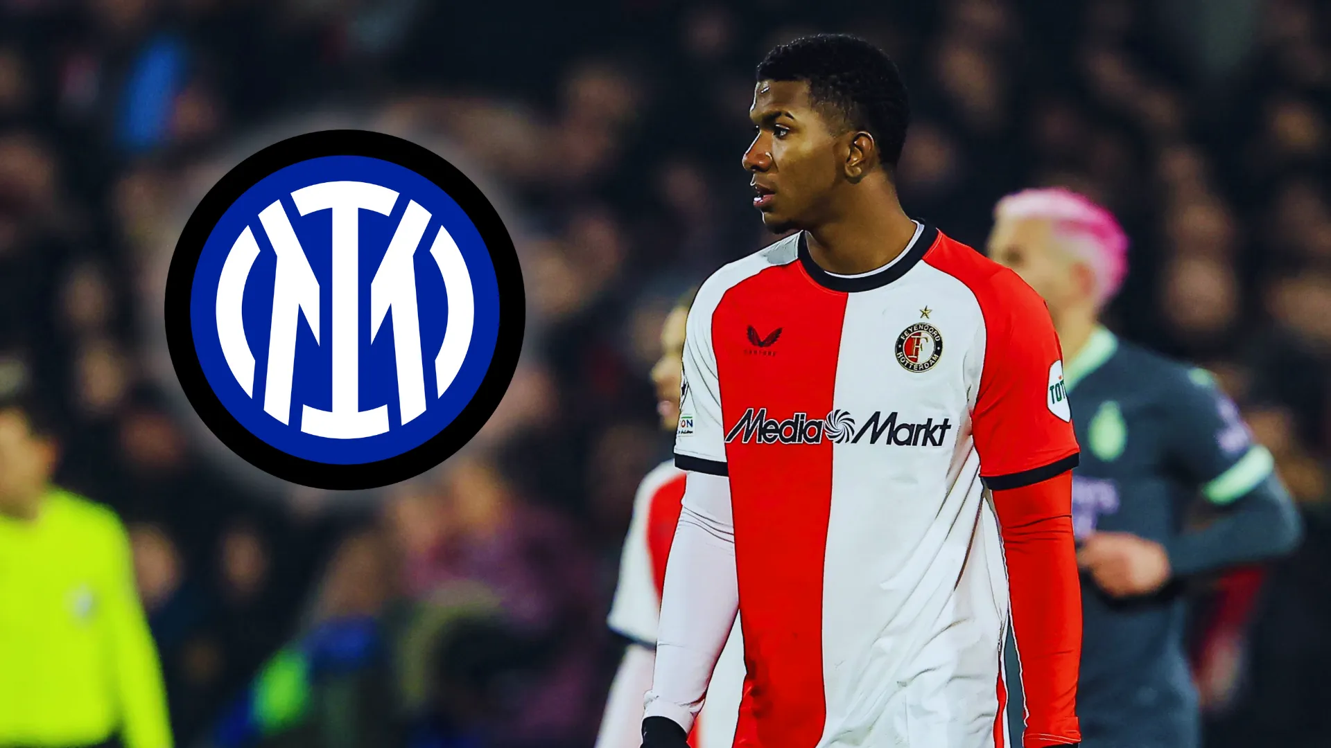 Jeyland Mitchell titular en Feyenoord vs. Inter: hora y dónde ver hoy el partido de Champions League 2025