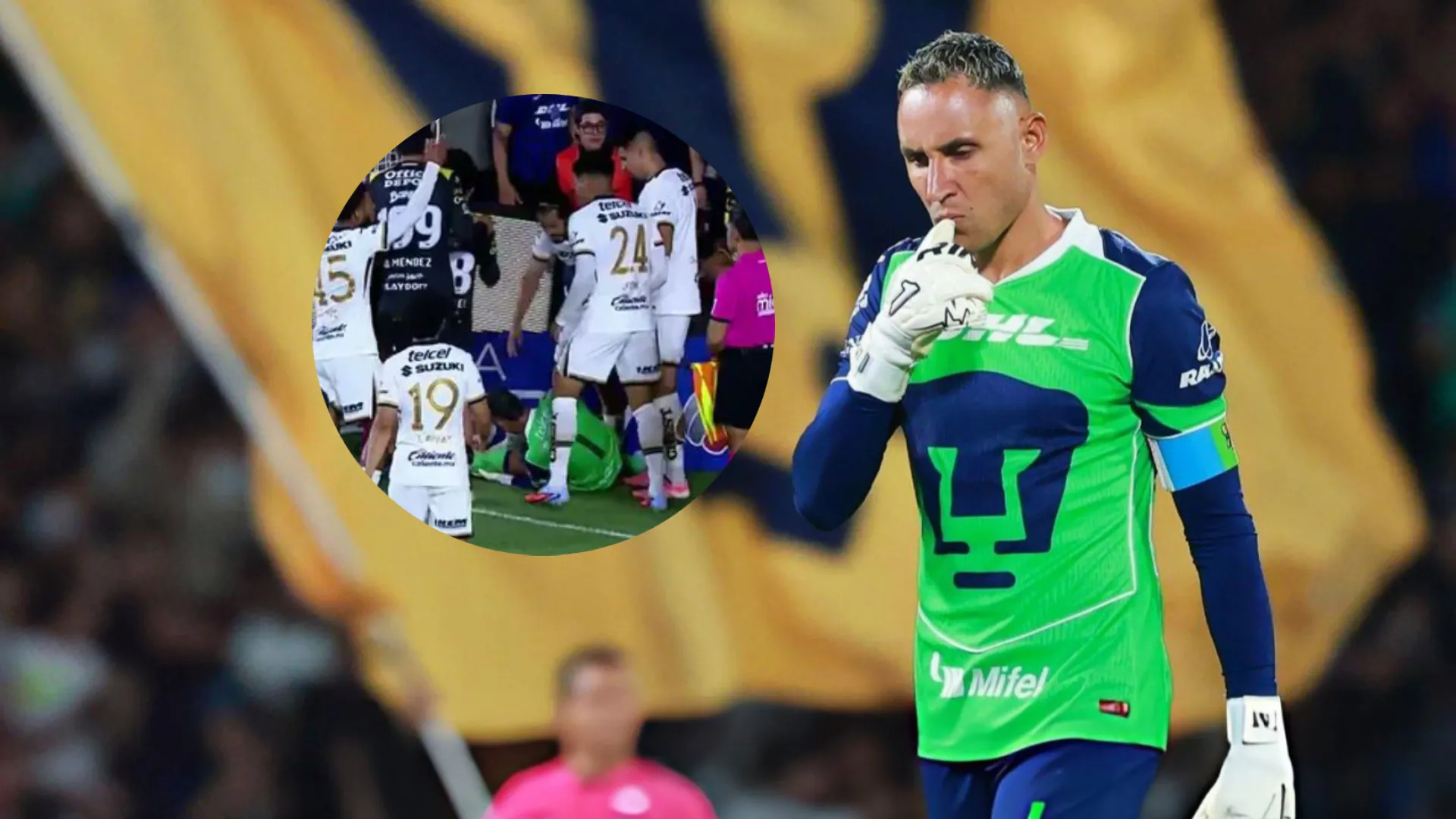 Agresión brutal a Keylor Navas: Salomón Rondón vio la roja por una acción repudiable y explotó la polémica en Pumas