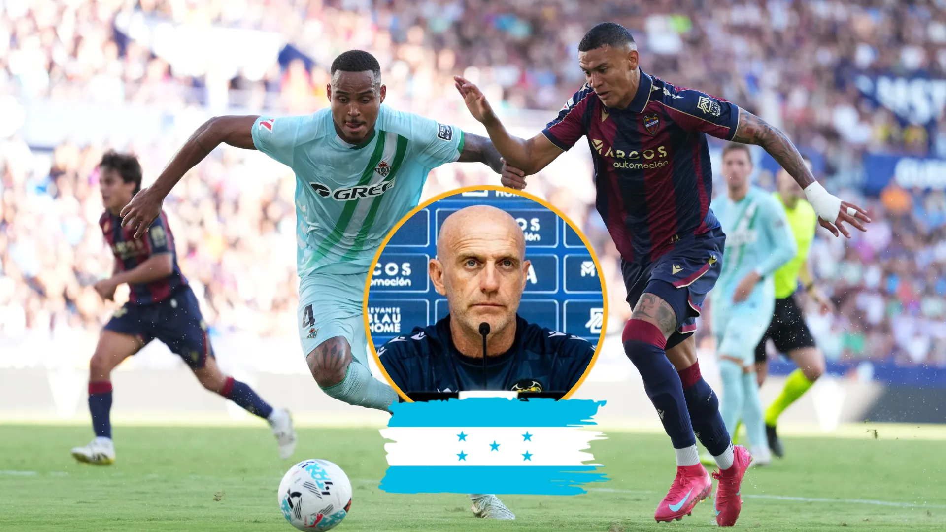 Julián Calero, DT de Levante, sorprende a toda Honduras con su sentencia sobre Kervin Arriaga tras debutar en LALIGA