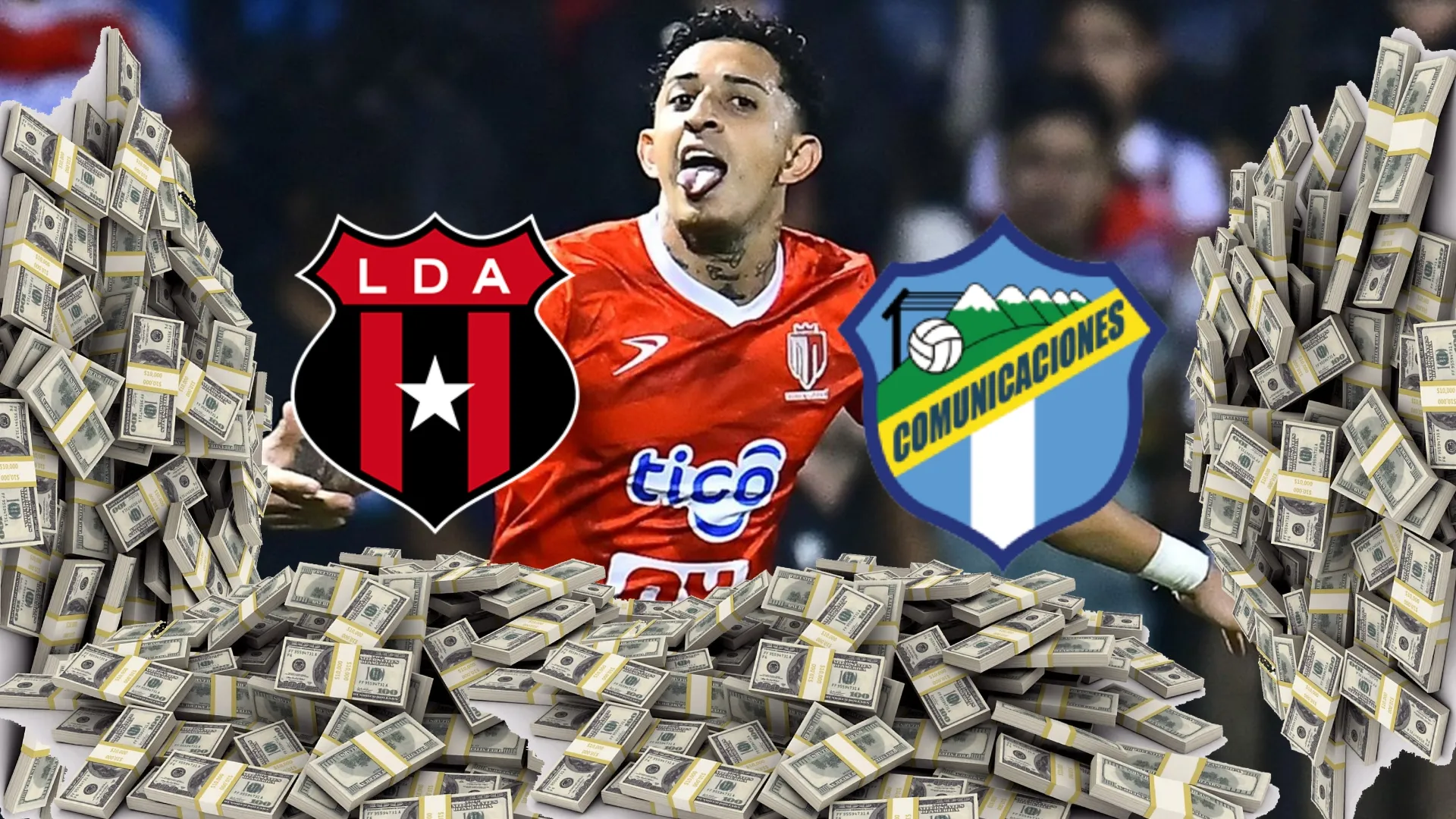 Preparan los millones por Byron Bonilla: Alajuelense y Comunicaciones ya saben el precio del jugador más codiciado