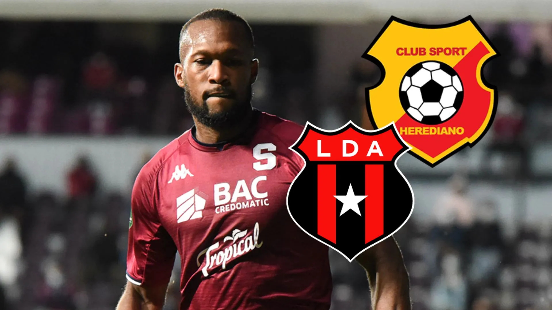 Kendall Waston en Saprissa.