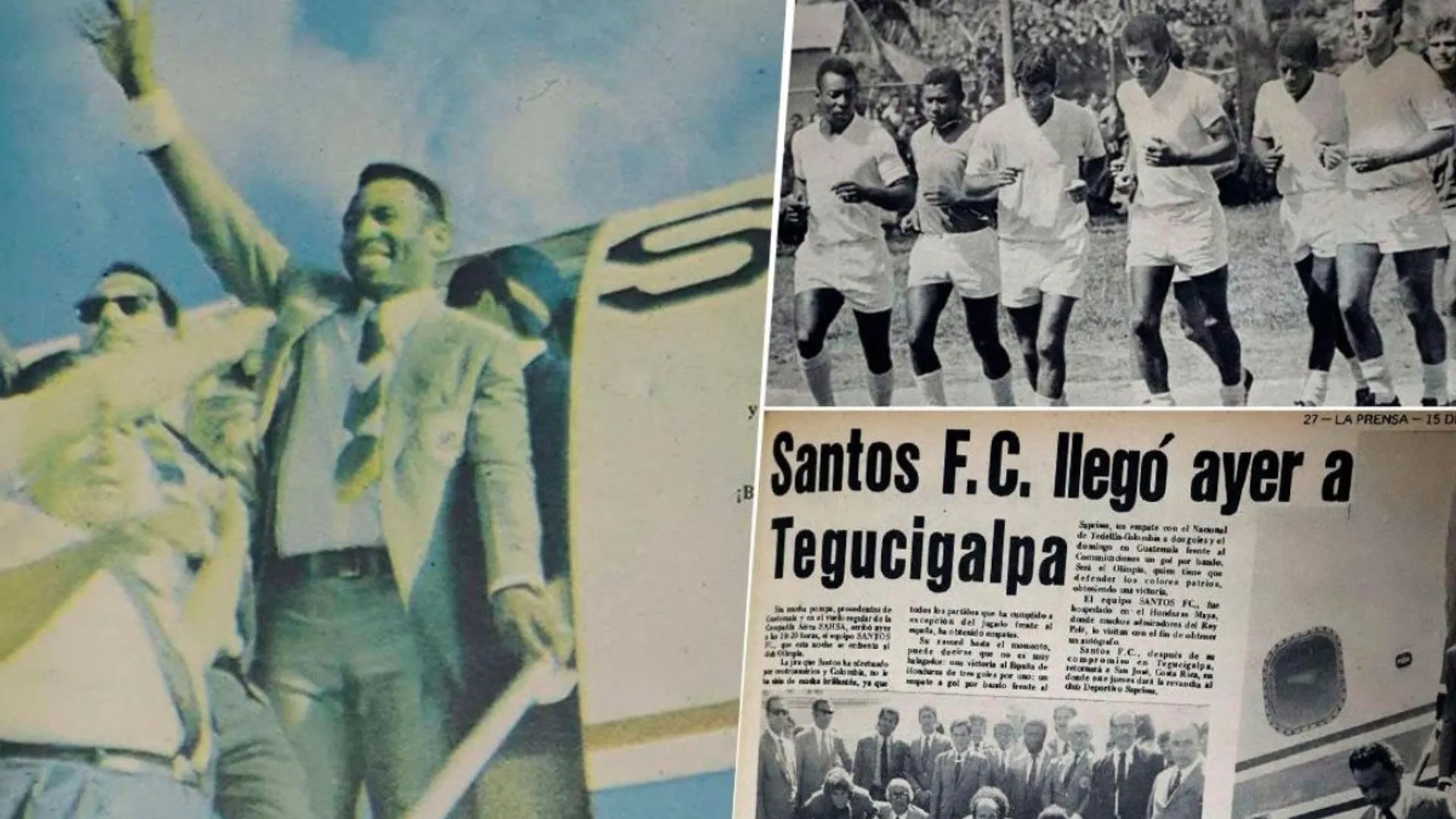 La ocasión en que Pelé jugó contra dos equipos en Honduras