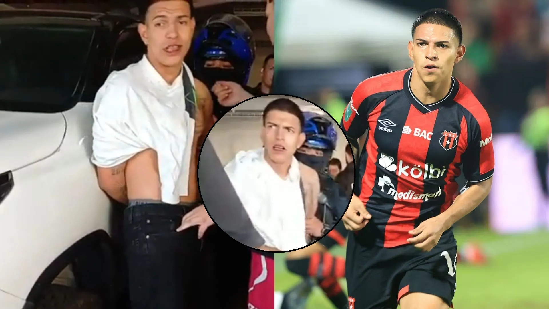 "Usted está drogado": nuevos videos de Alejandro Bran escandalizan a Costa Rica y complican al jugador de Alajuelense