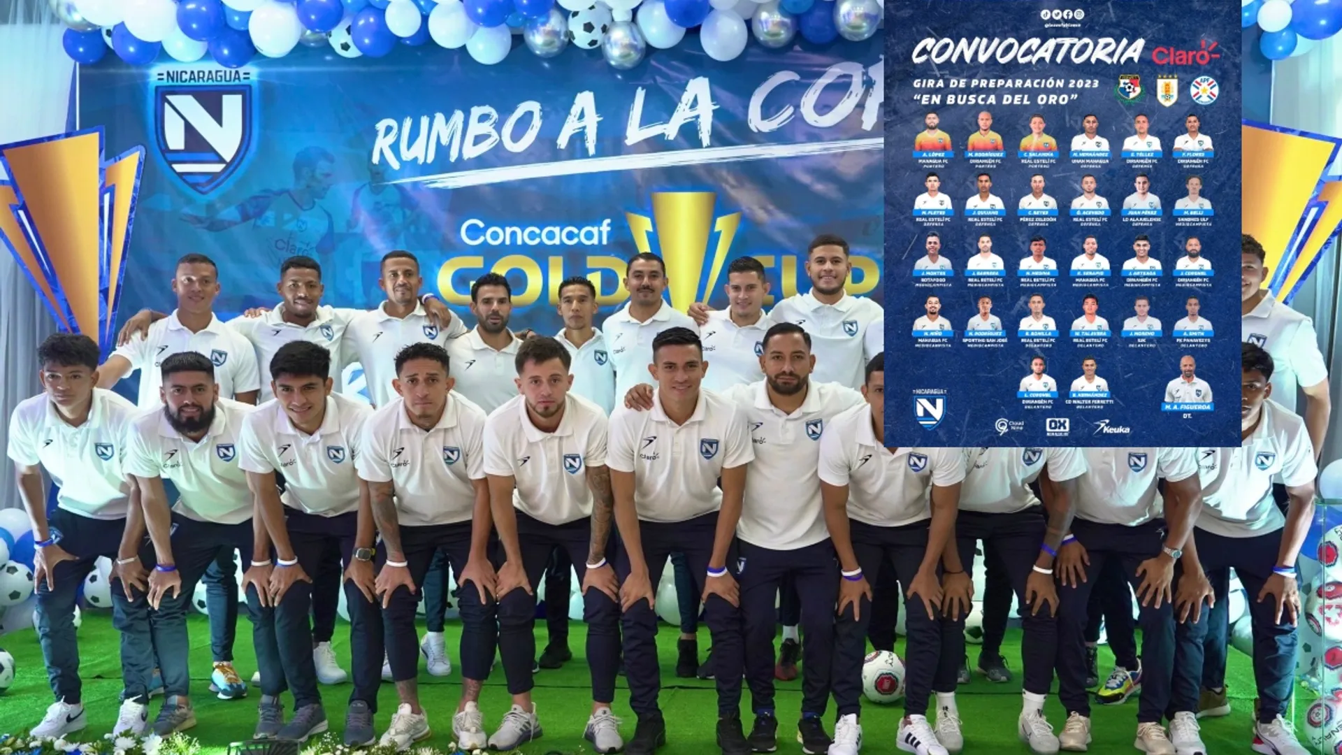 Los costarricenses que resaltan en la lista de Nicaragua para la previa de Copa Oro 2023