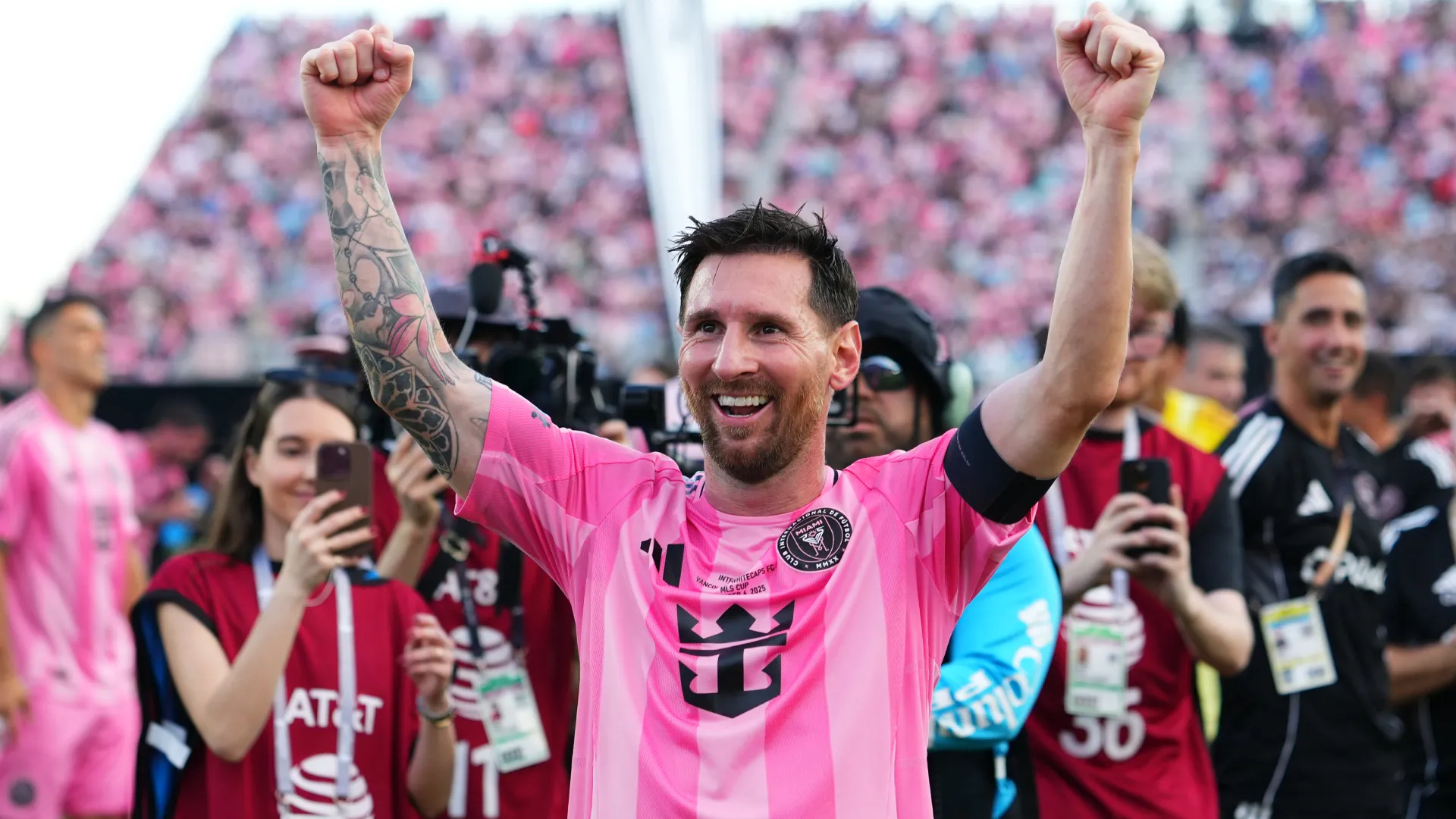 Messi cumplió 100 partidos en Inter Miami: los 15 récords que ya consiguió en Las Garzas
