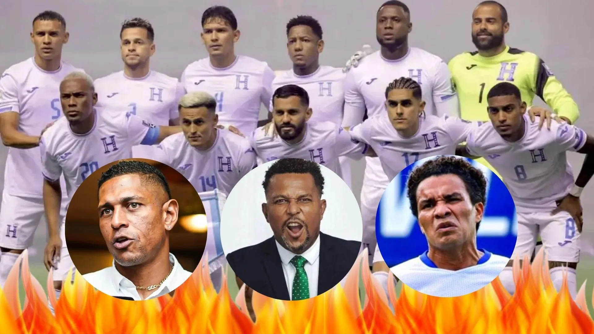 Costly, Pavón y Rambo de León hacen arder a toda Honduras señalando los culpables del fracaso al Mundial 2026