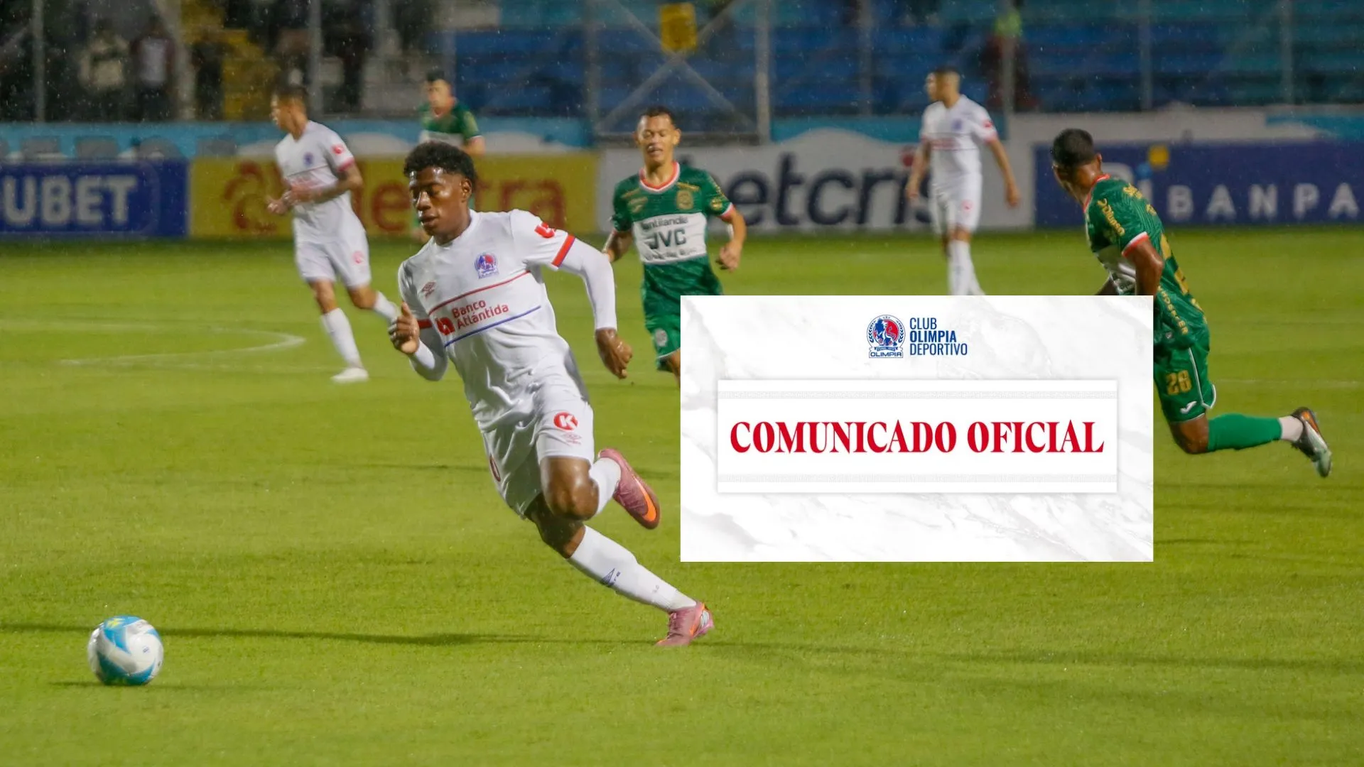 Ya es oficial: Olimpia echa a uno de sus jugadores en pleno torneo Apertura 2025 por este motivo