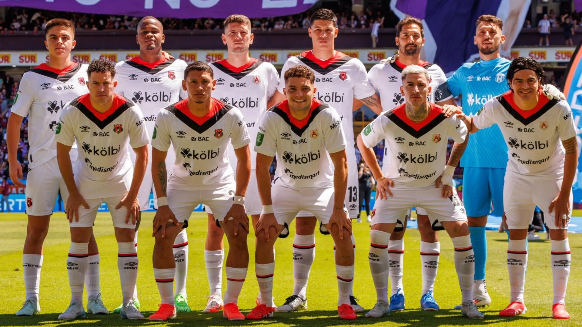 Alineación de Alajuelense.