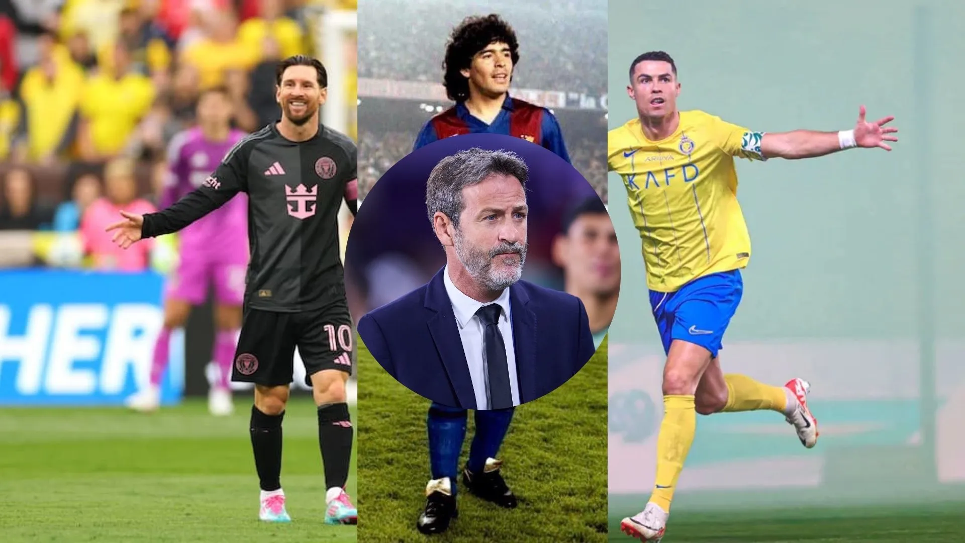 Thomas Christiansen eligió entre Lionel Messi, Diego Maradona y Cristiano Ronaldo.