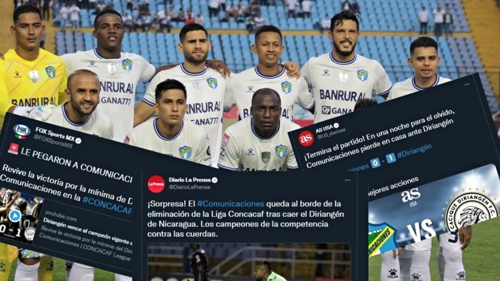 Liga Concacaf: prensa internacional reaccionó tras la derrota de Comunicaciones ante Diriangén