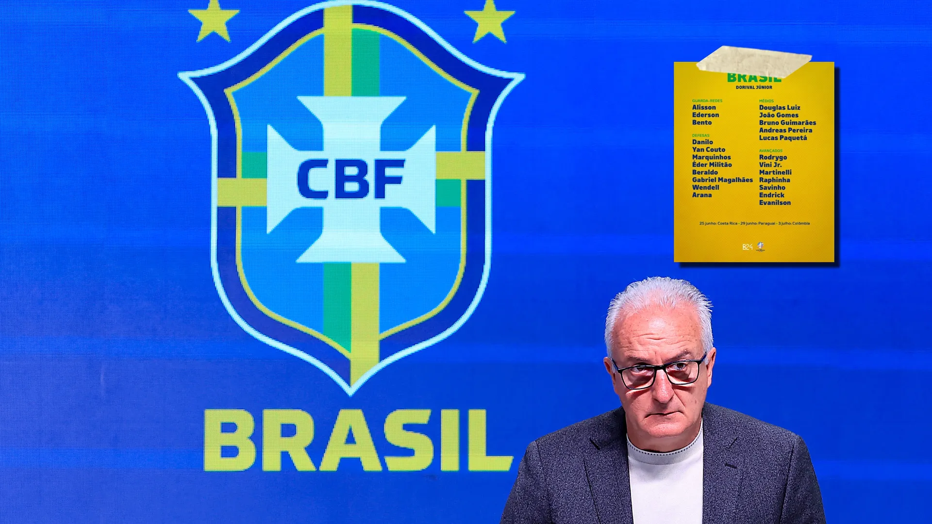 Brasil ya tiene la lista de citados para la Copa América 2024. (Foto: Getty Images)