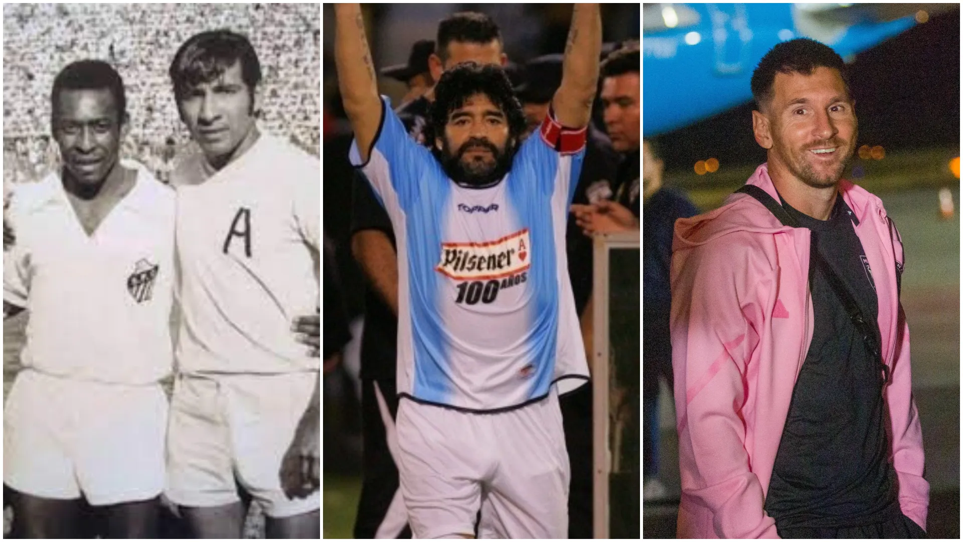 El Salvador ya tuvo la presencia de Pelé y Diego Maradona, ahora se suma Lionel Messi