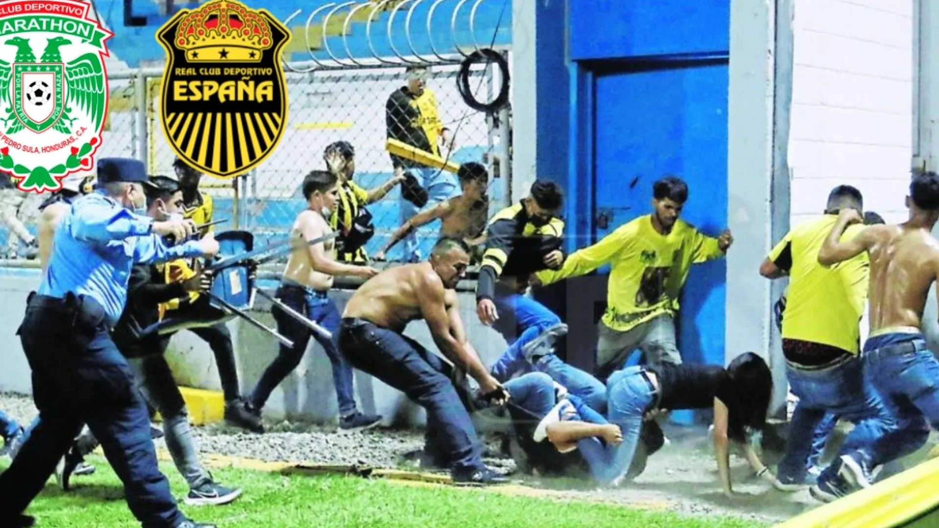 La policía cataloga de alto riesgo el Real España vs Marathón