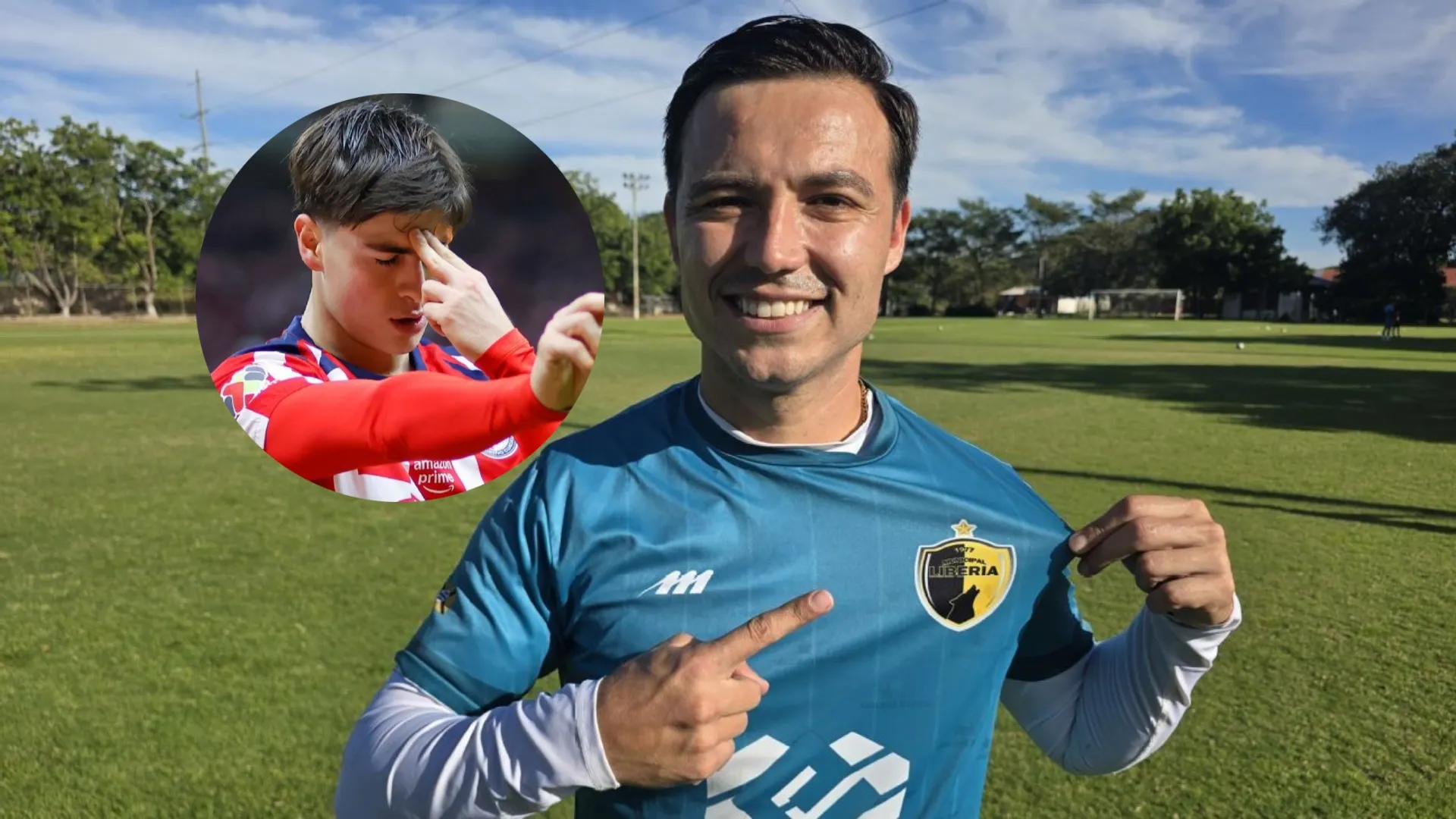 Cubo Torres reacciona desde Costa Rica al emotivo homenaje que le hizo Hormiga González en el triunfo de Chivas ante América