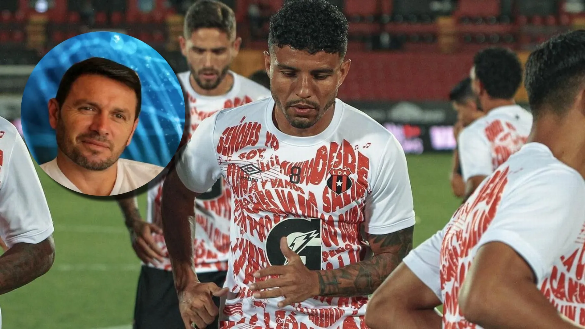 Rolando Fonseca fue muy duro contra Johan Venegas. (Foto: ESPN)
