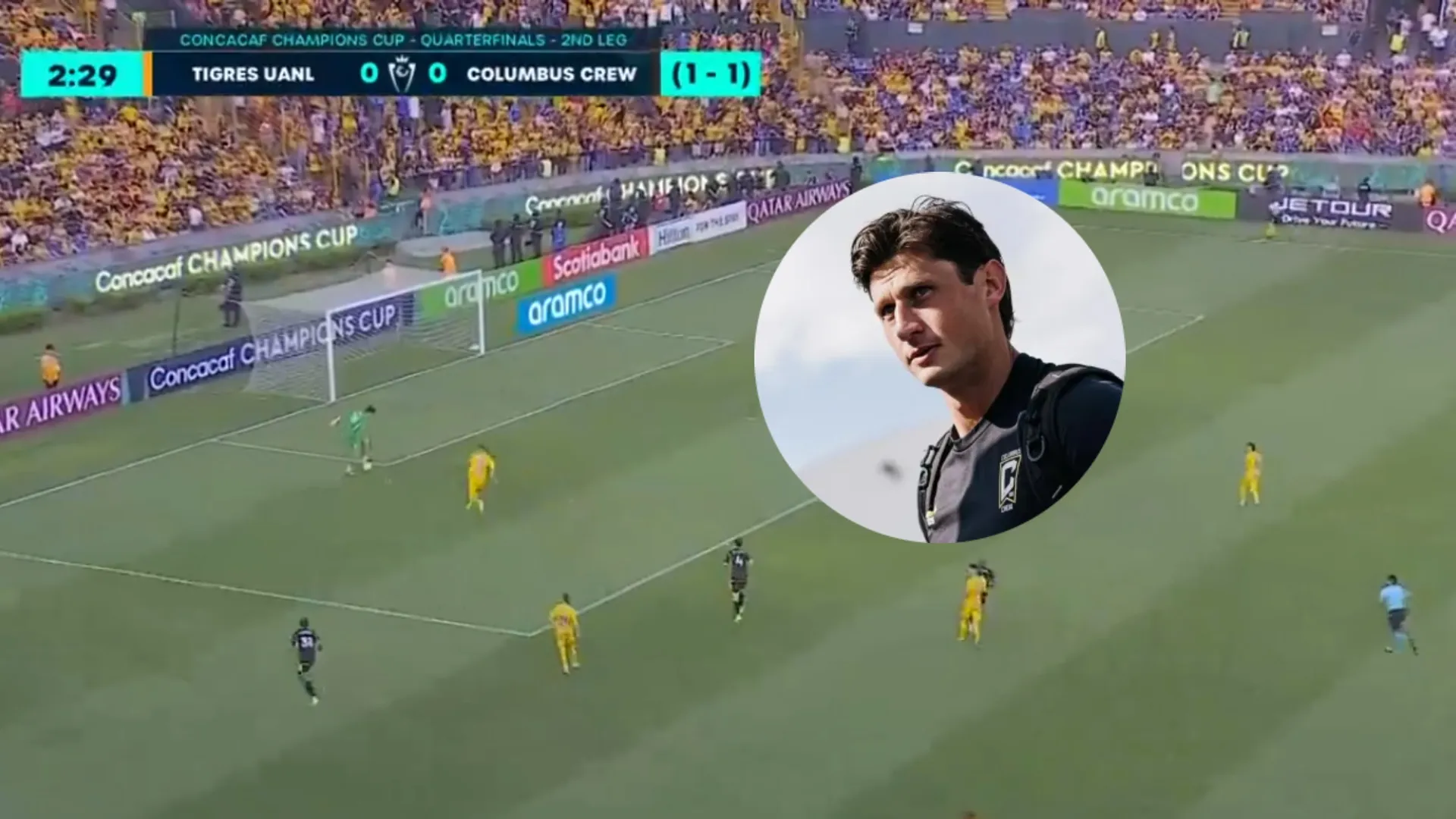 ¿Y Nicholas Hagen? Arquero del Columbus Crew cometió un insólito blooper en Concachampions (VIDEO)