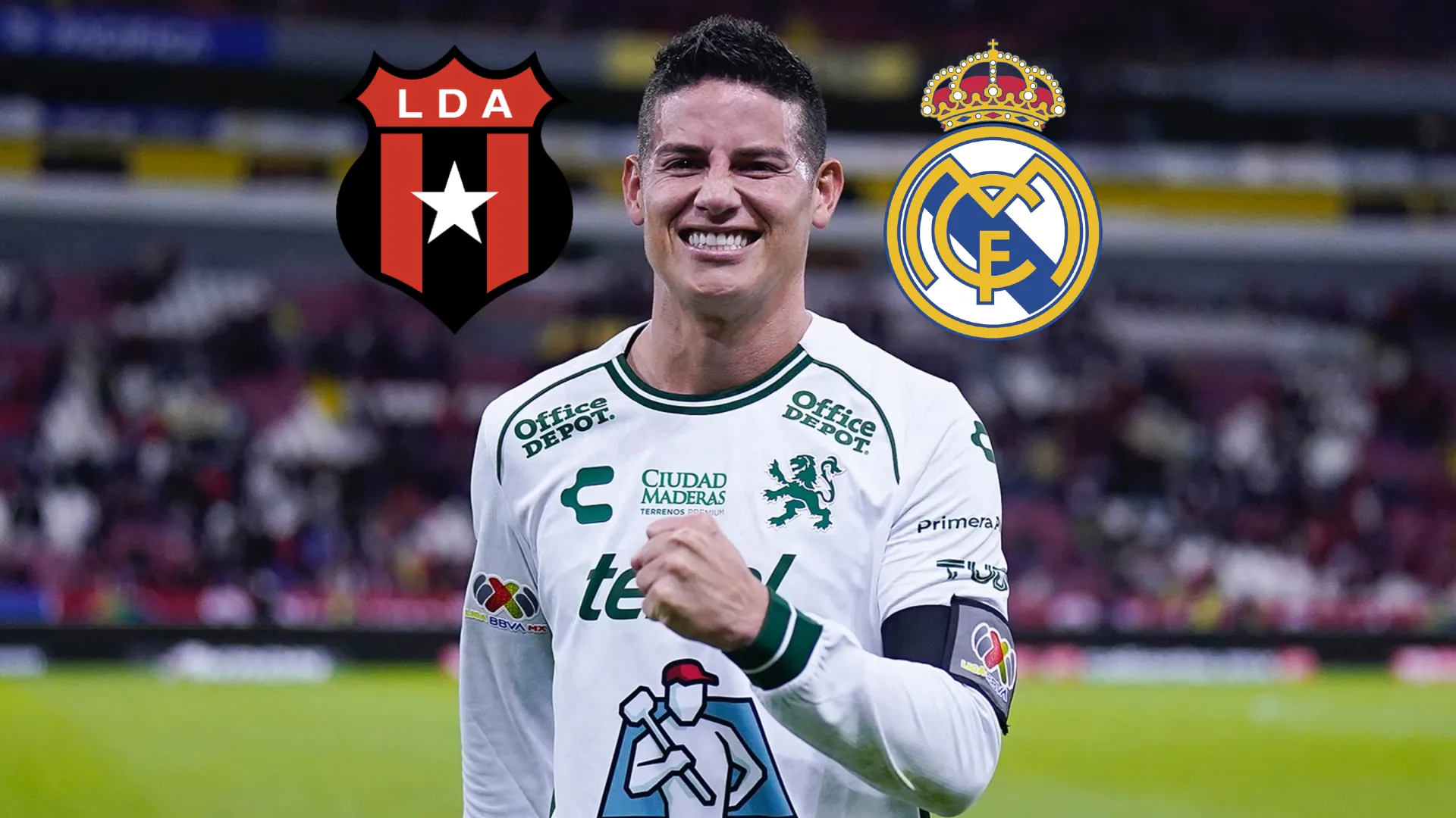 “Al Real Madrid”: Alajuelense provoca el giro impensado en la carrera de James Rodríguez por el Mundial de Clubes