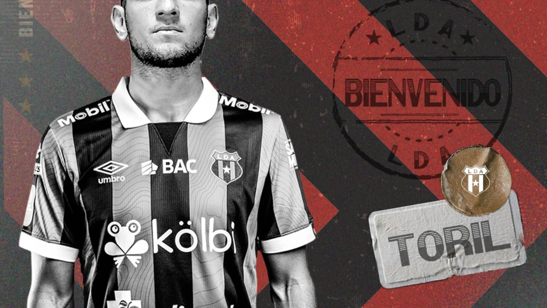 Alberto Toril fue presentado como nuevo jugador de Alajuelense.