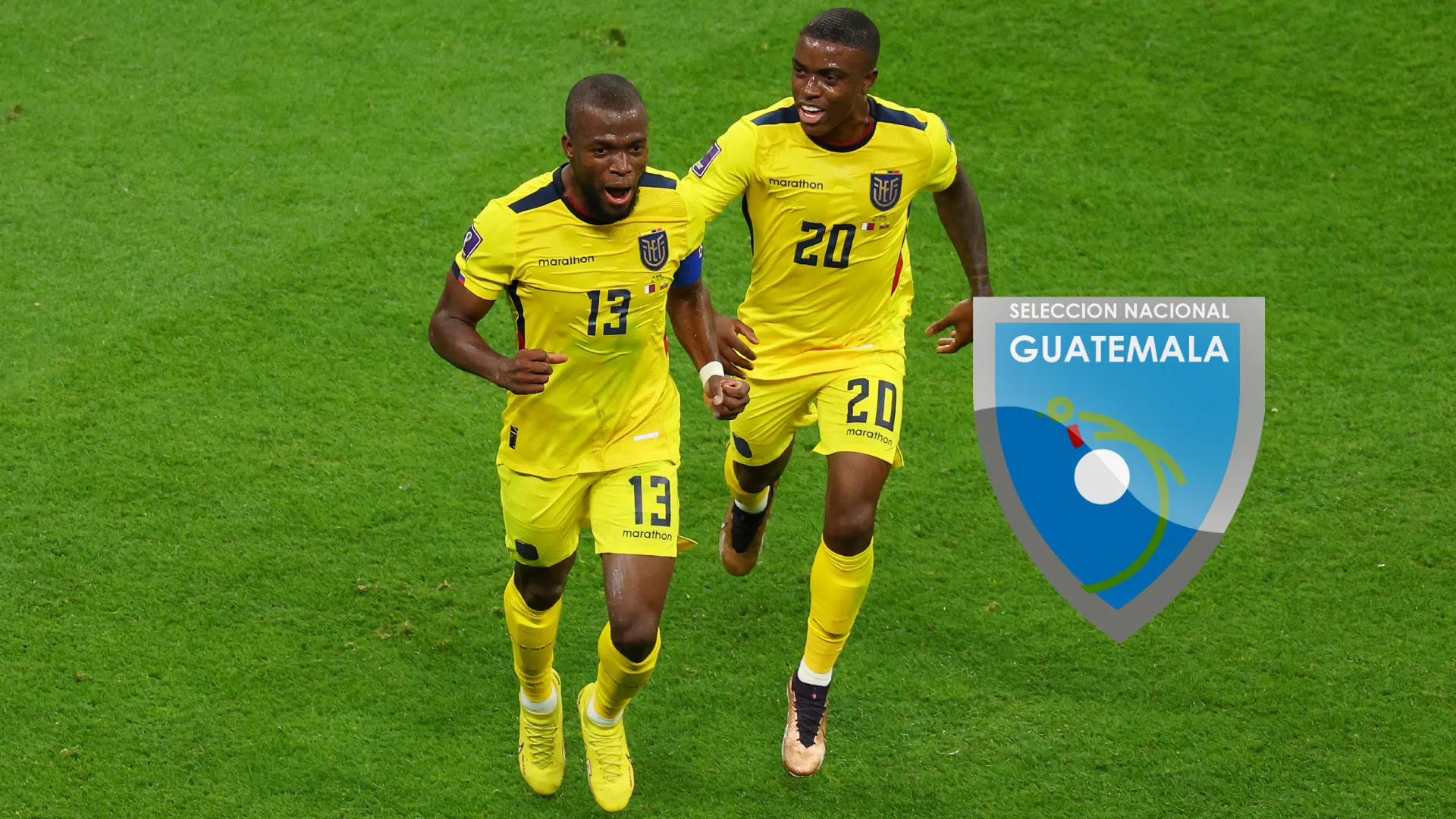 Ecuador llamó a todas sus figuras para el partido amistoso versus Guatemala