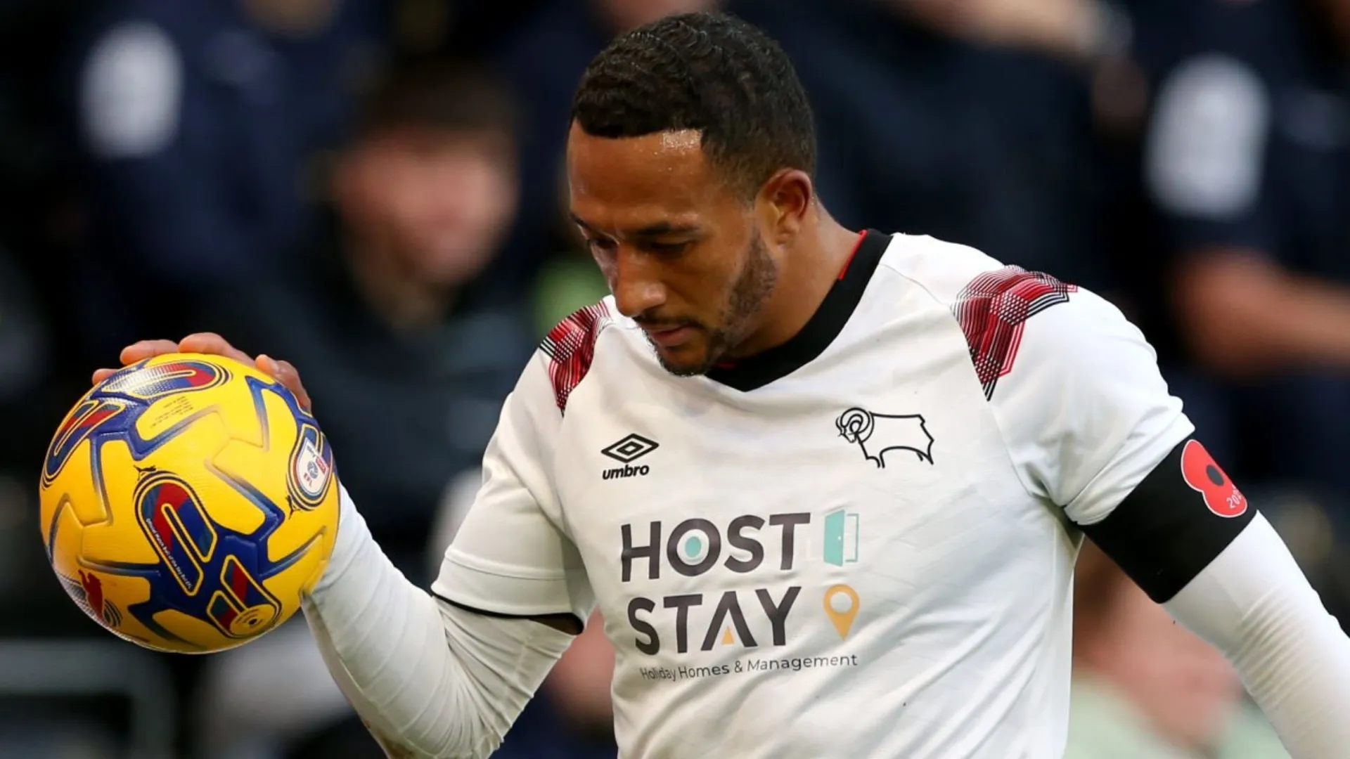 Nathaniel Méndez-Laing queda eliminado con el Derby County de la FA Cup