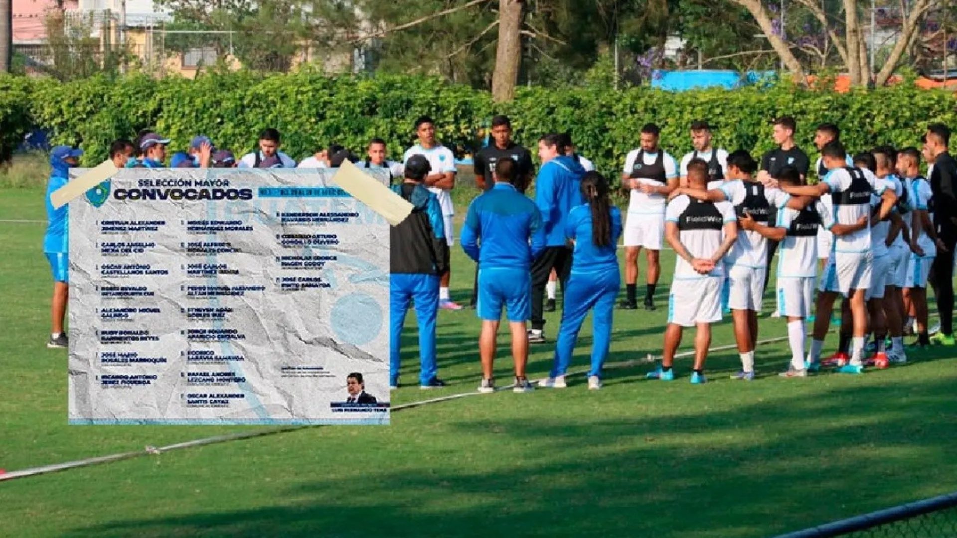 Los convocados de Guatemala para los amistosos ante El Salvador y México
