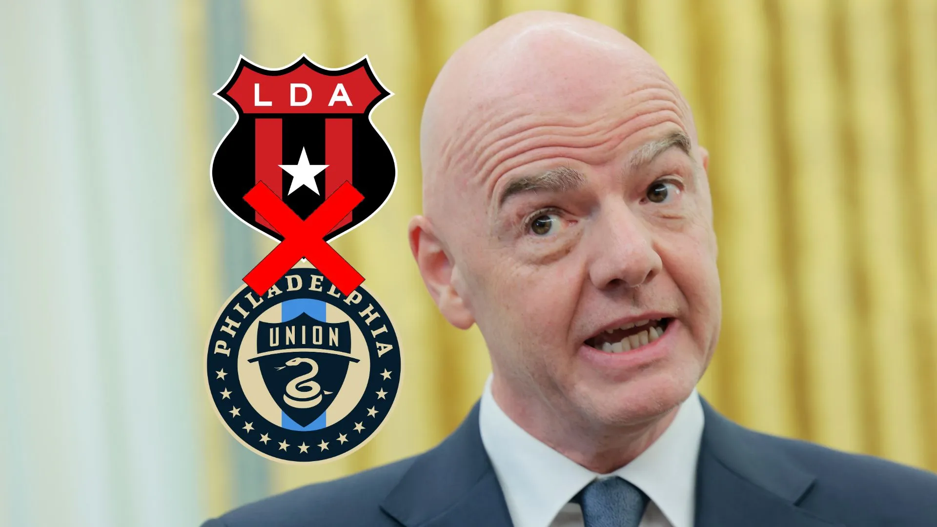 Gianni Infantino, presidente de la FIFA.