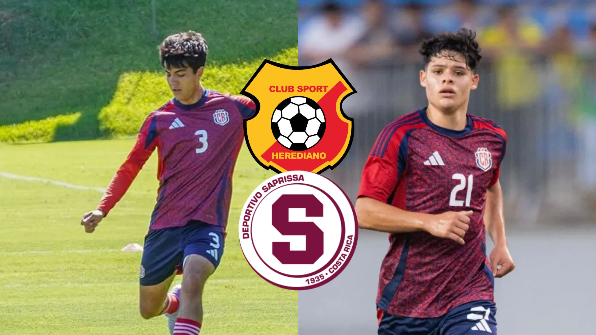 herediano-saprissa-hermanos sibaja-gabriel-emmanuel
