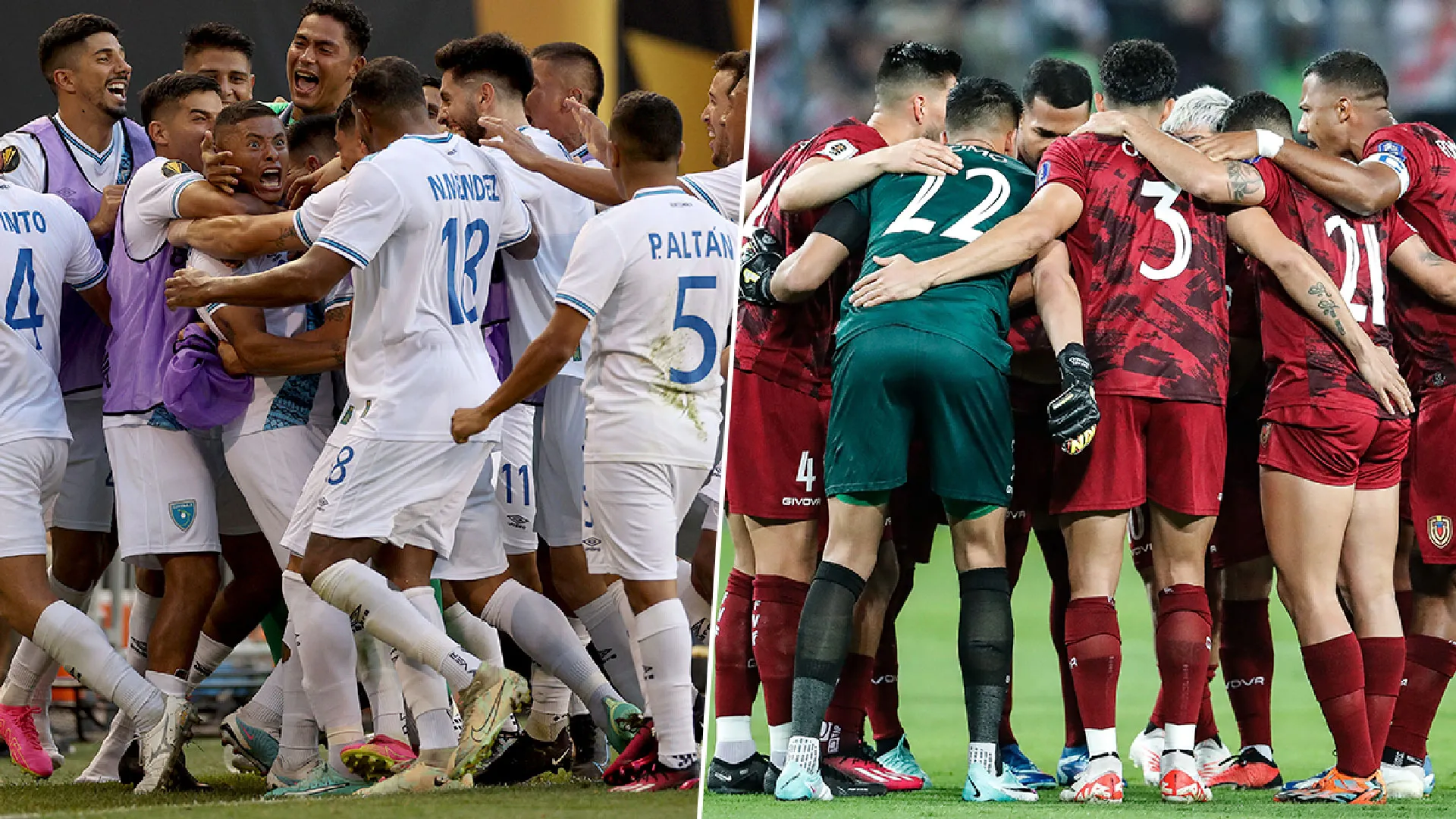 Todo listo para el encuentro entre Guatemala y Venezuela. (Foto: X)