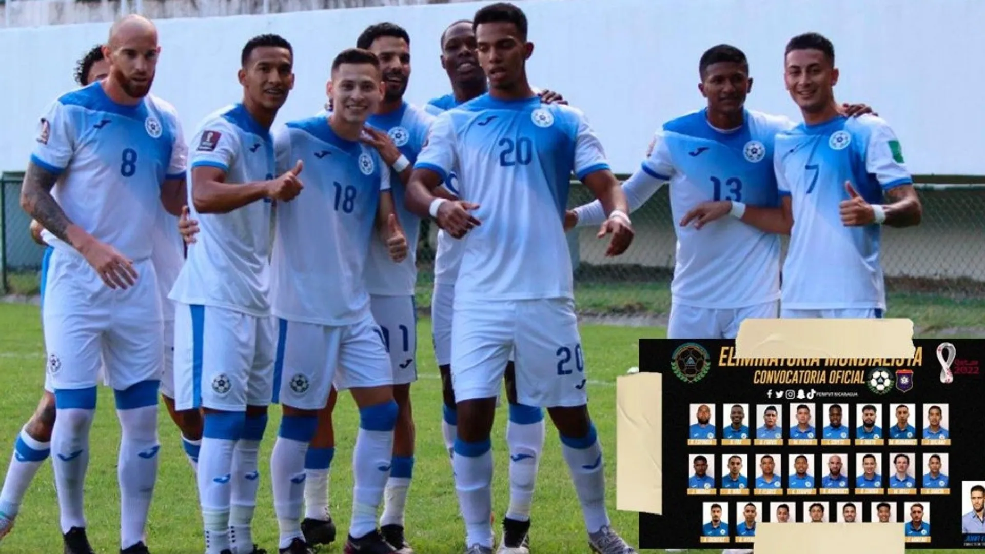 Selección de Nicaragua: los convocados para enfrentar a Belice y Haití