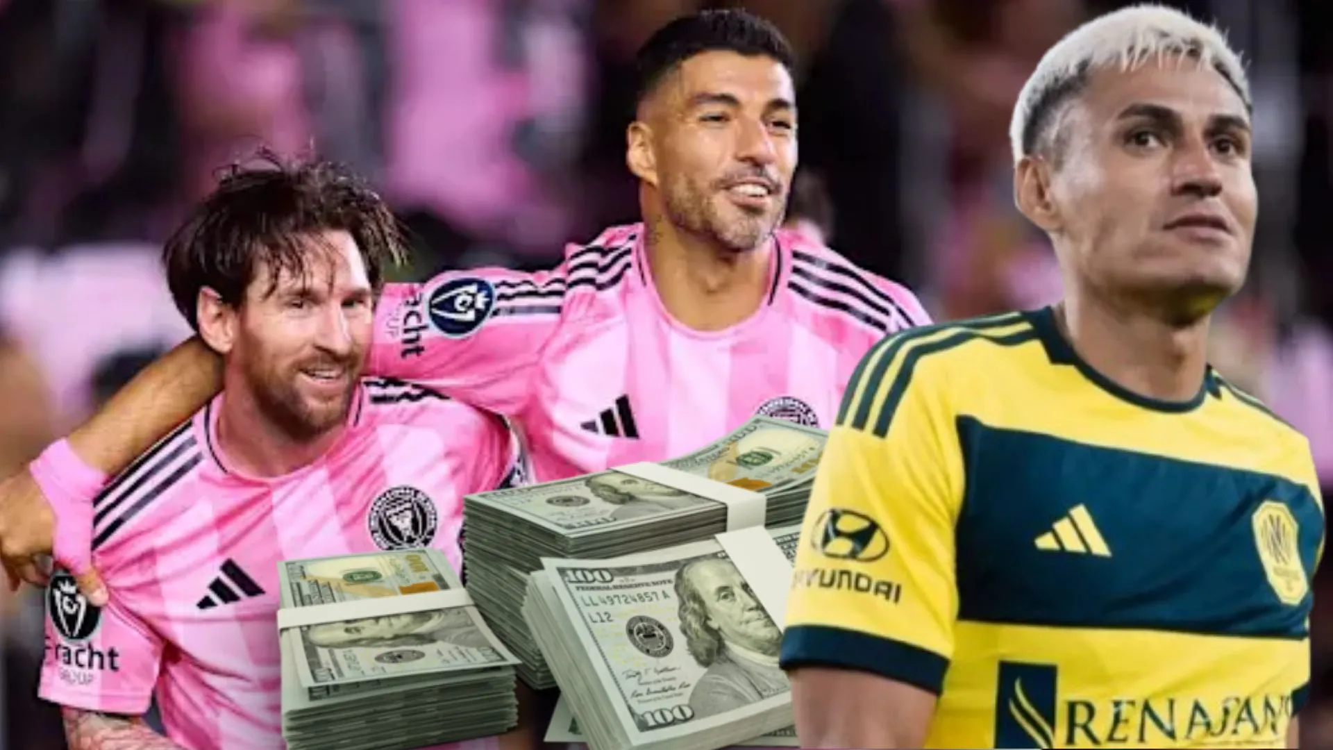 Mientras Lionel Messi gana 20 millones de dólares en el Inter Miami, este es el sueldo de Andy Najar en el Nashville SC de la MLS