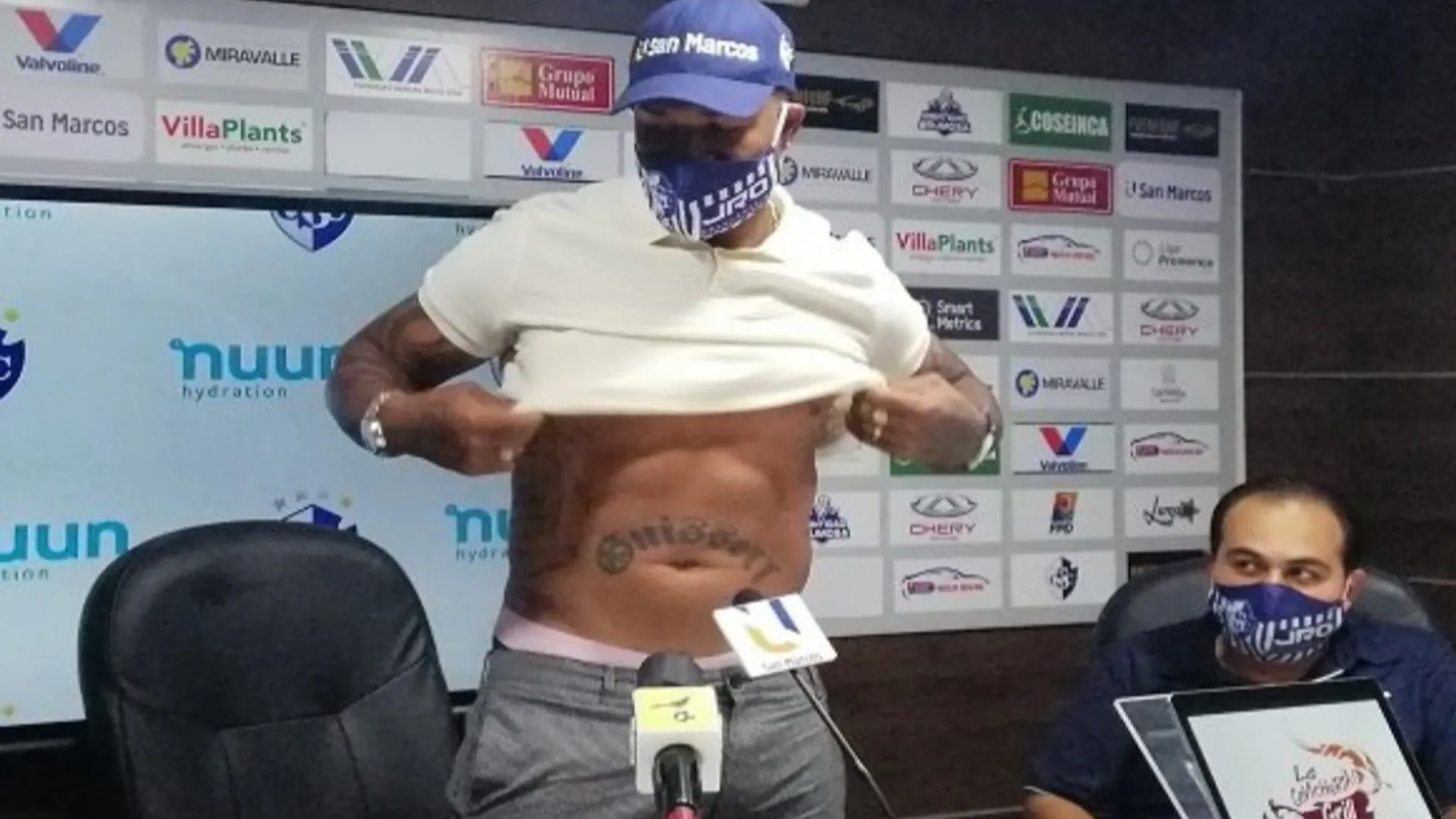 Román Torres aclara las dudas de su sobrepeso