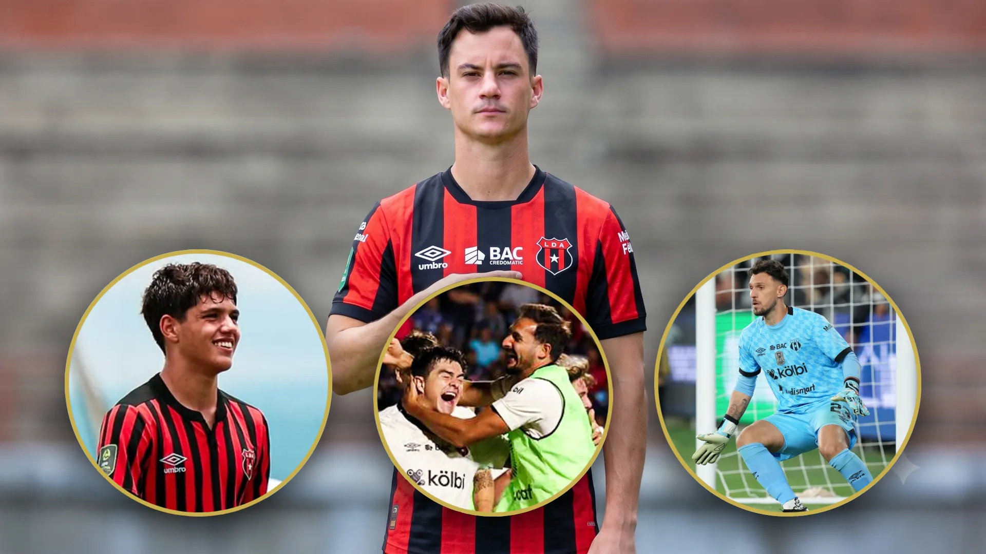 Alajuelense HOY 7 de junio: Juanpi Añor, Luis Gomes, Washington Ortega, Diego Campos y Celso Borges