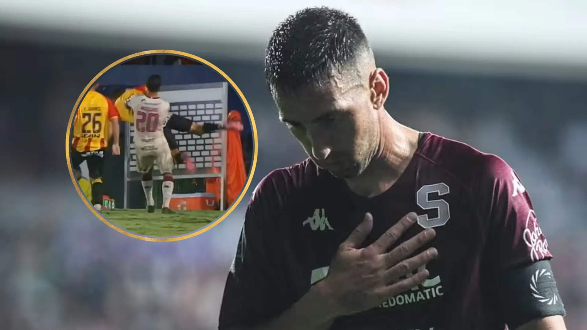 Mariano Torres lesionó a Emerson Bravo y lo expulsaron: el video de la dura entrada del capitán de Saprissa en la Recopa vs. Herediano